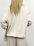 Bomber Fluido Crema _ Souvenir