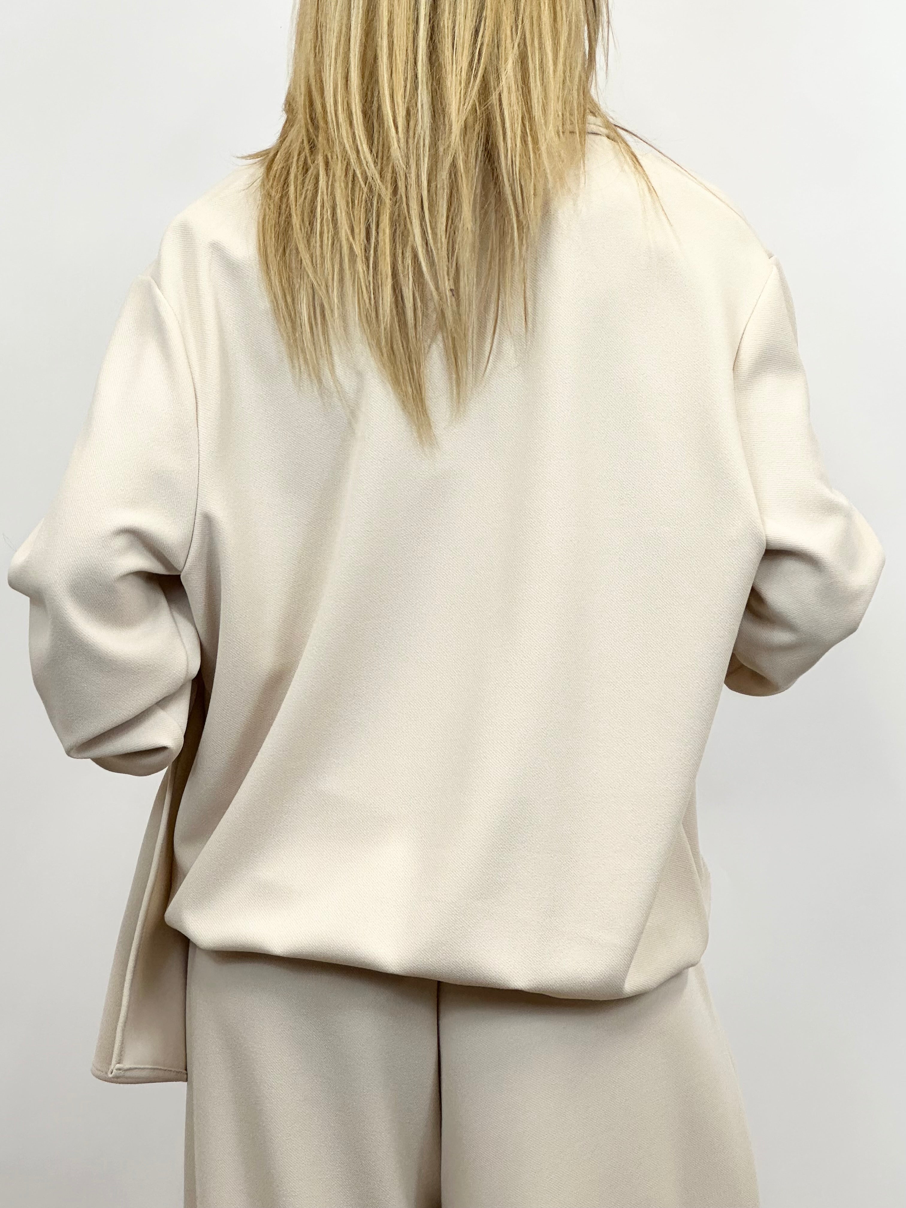 Bomber Fluido Crema _ Souvenir