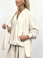 Bomber Fluido Crema _ Souvenir