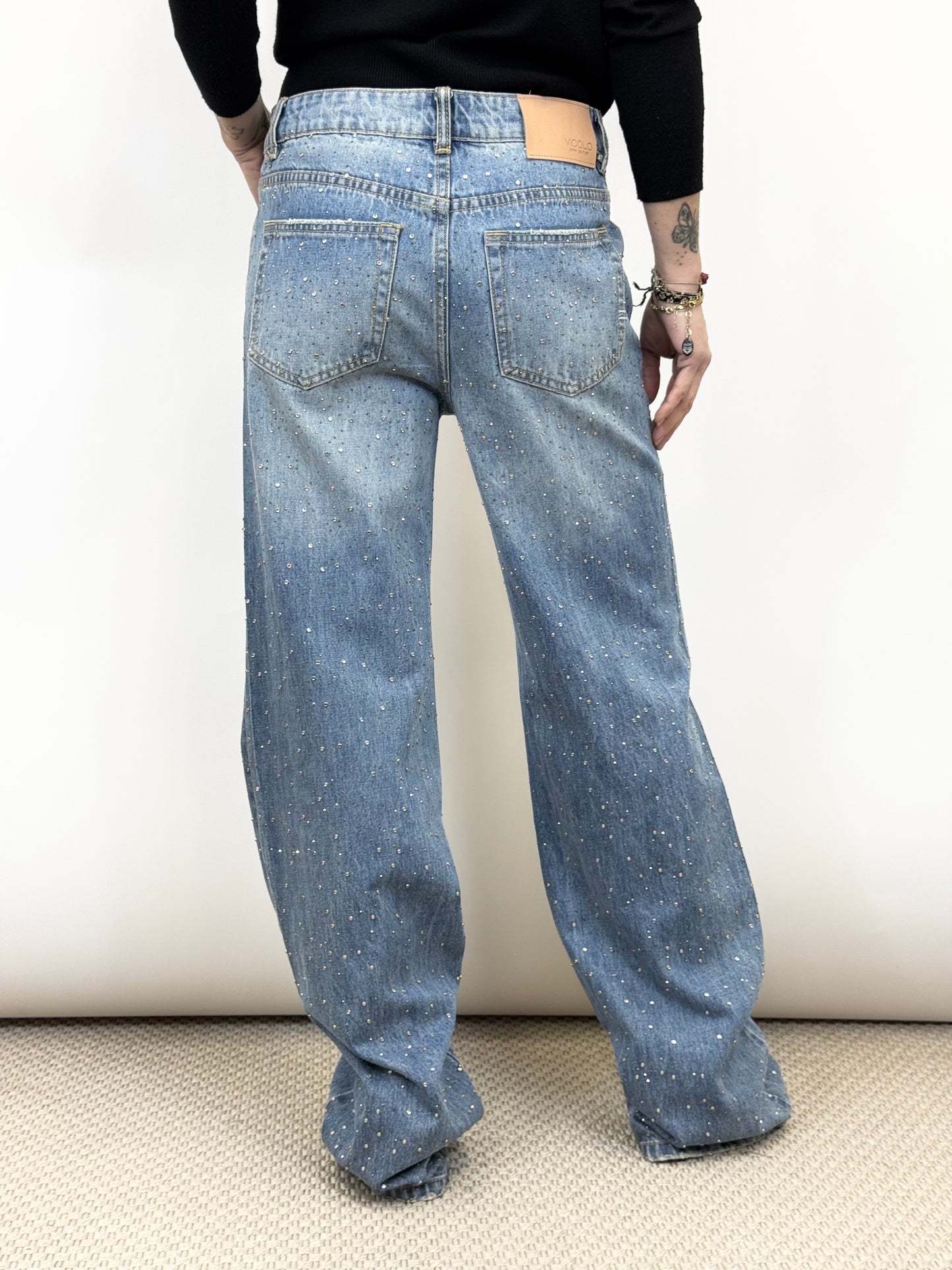 Jeans strass Vicolo