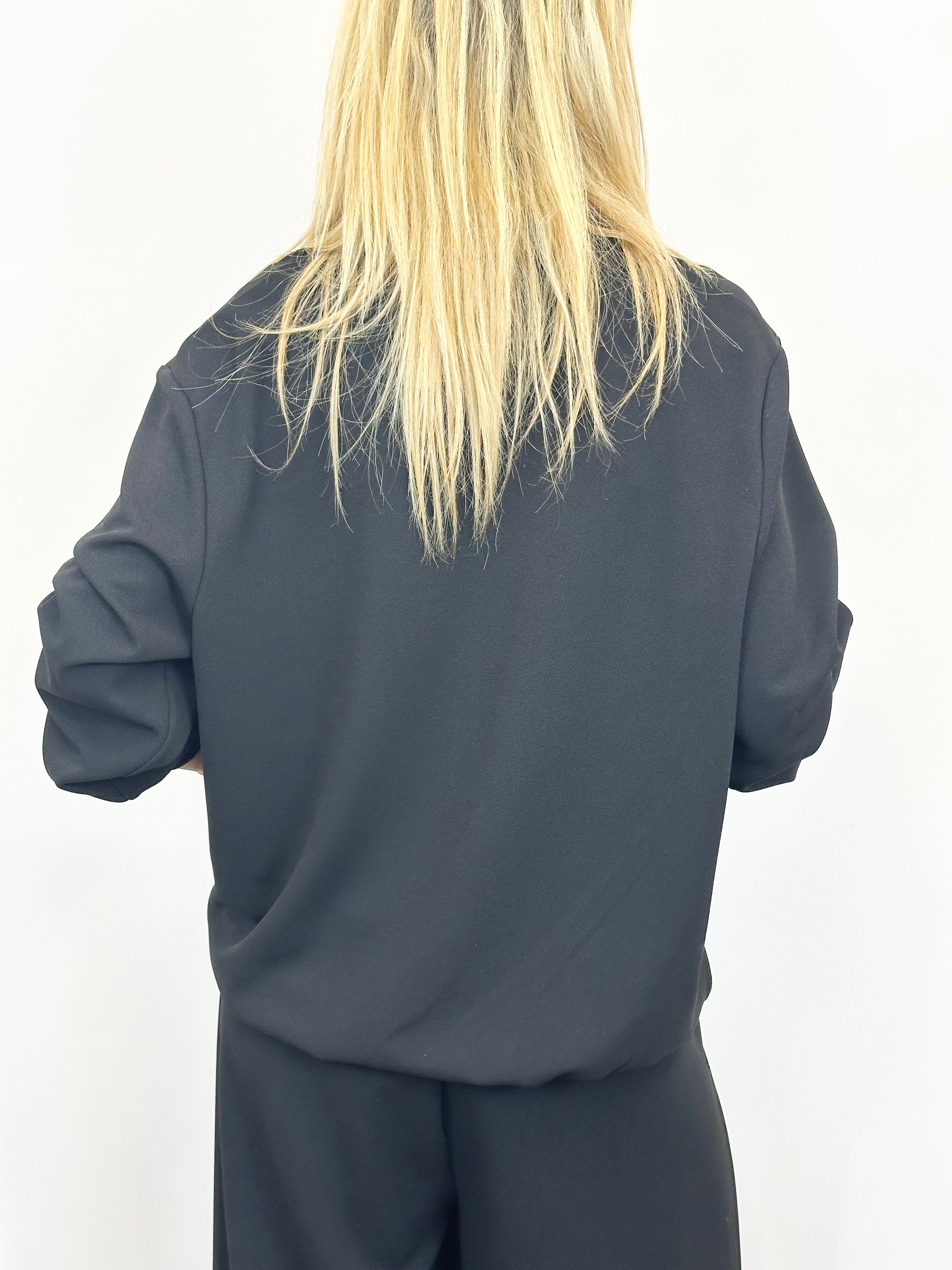 Bomber Fluido Nero _ Souvenir