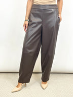 Pantalone Ecopelle  Moro _ Souvenir