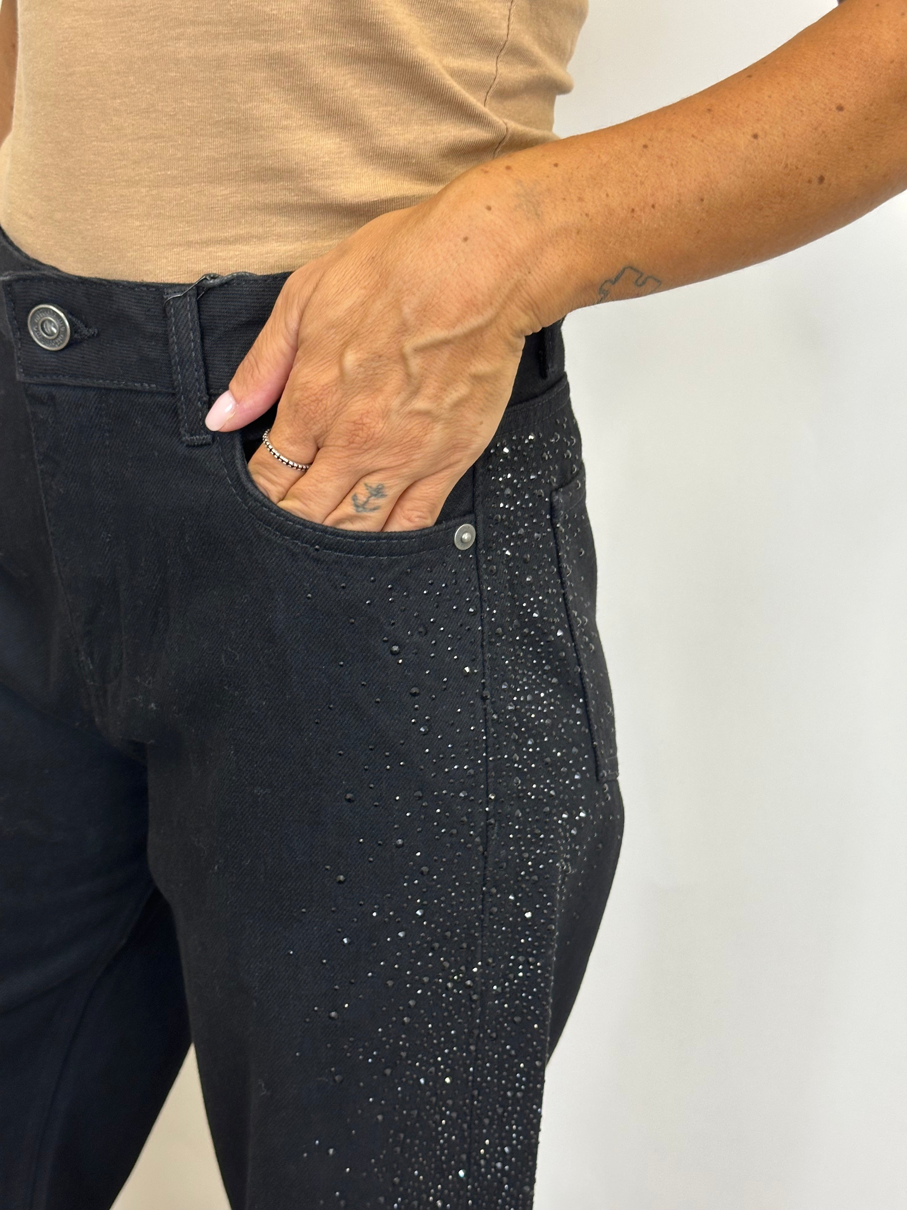 Jeans Strass _ Ottod'Ame