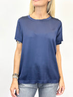 Casacca Mezza Manica Blu _ Vicolo