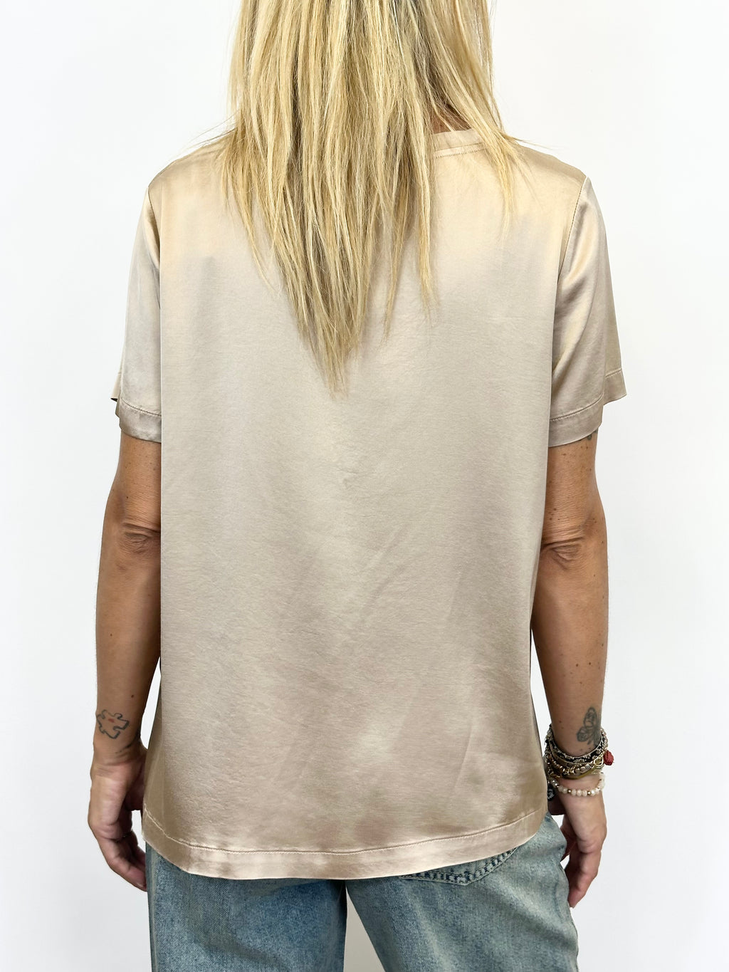 Casacca Mezza Manica Beige _ Vicolo