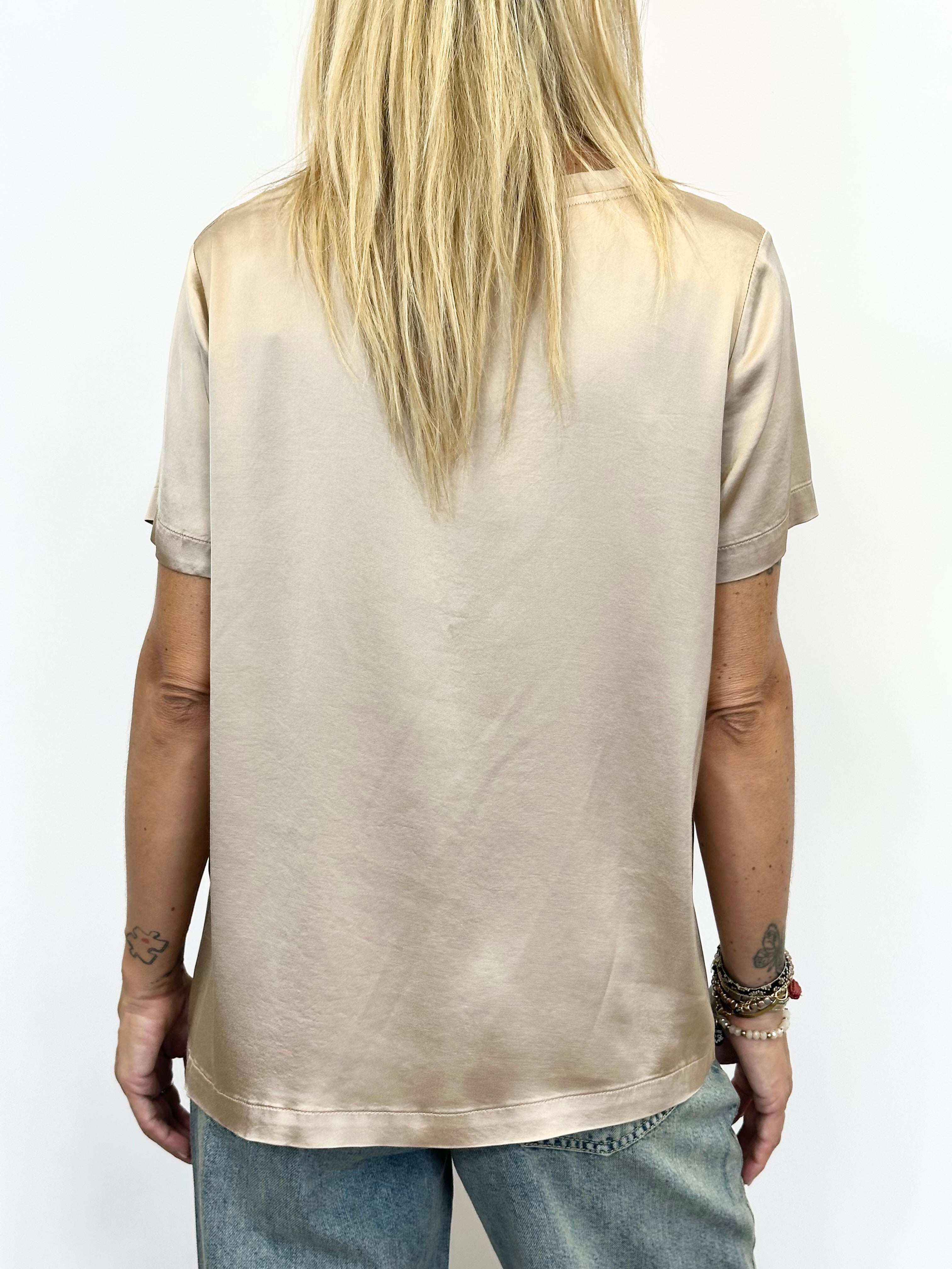 Casacca Mezza Manica Beige _ Vicolo