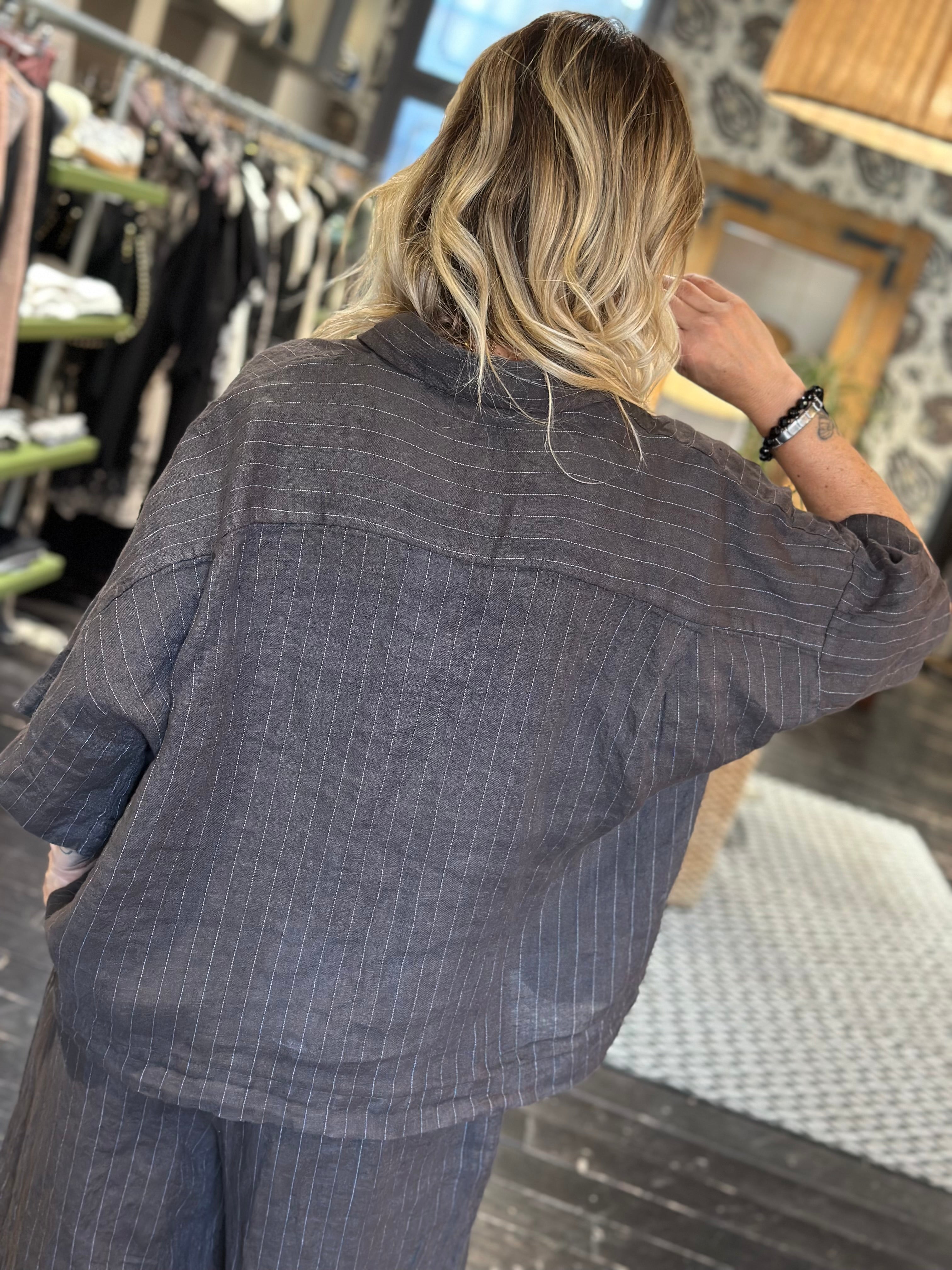 Camicia Gessata Moro _ Myastreet