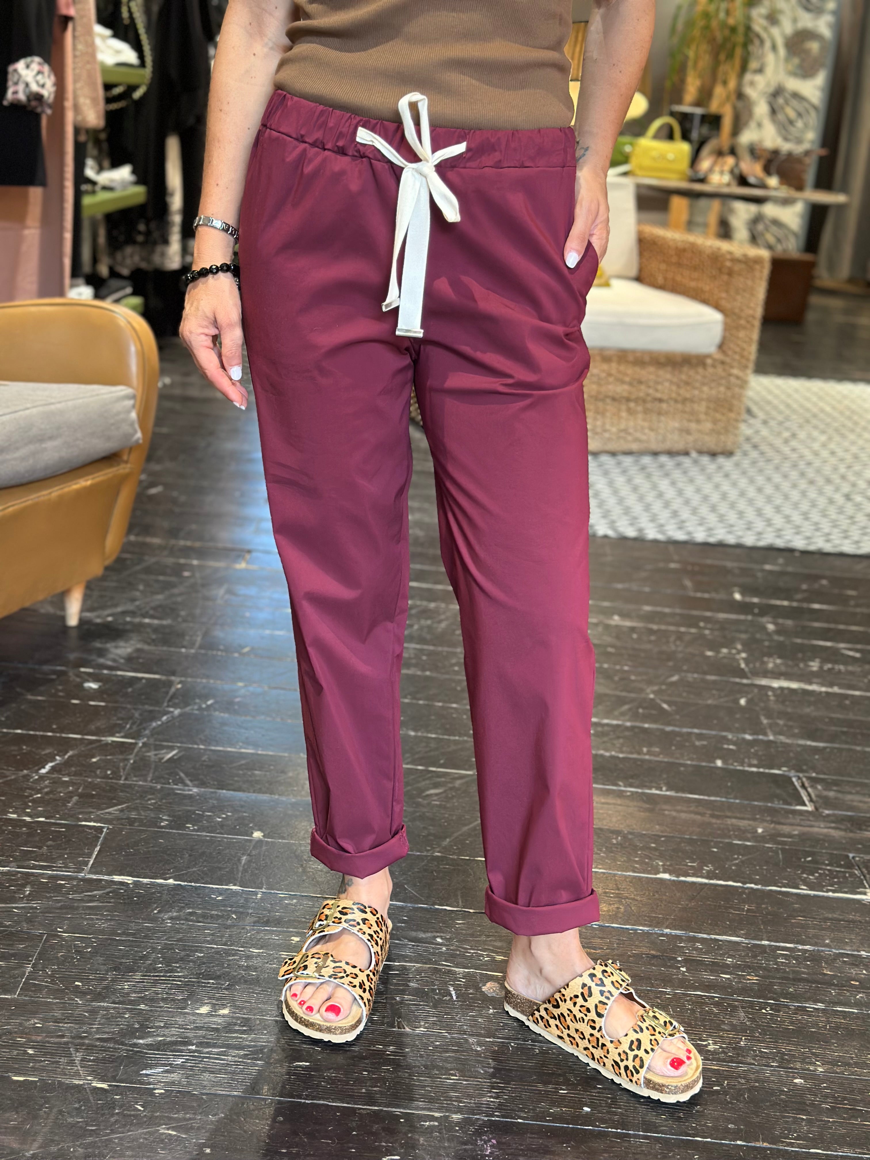 Pantalone Boy Bordeaux _ Vicolo