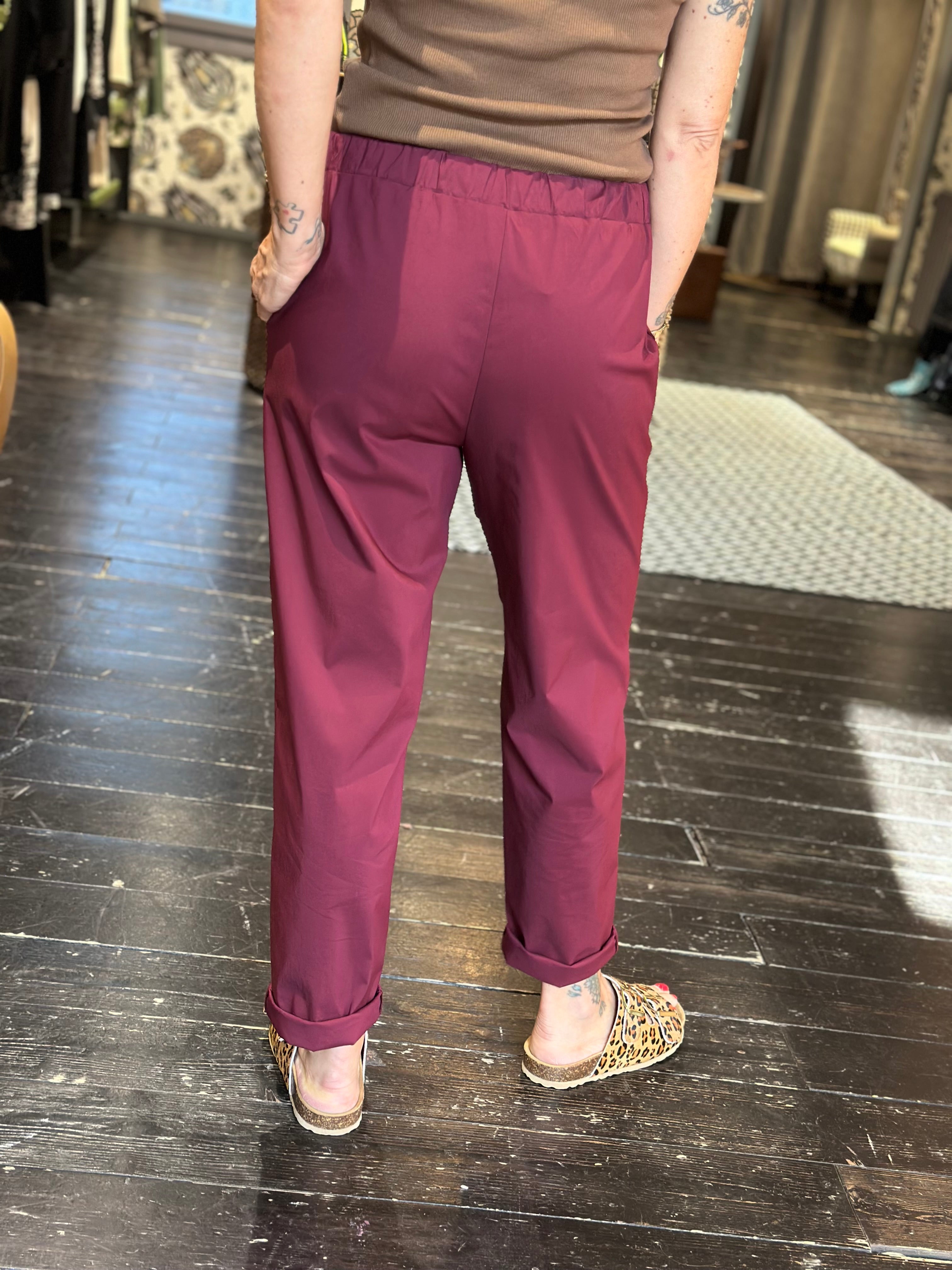 Pantalone Boy Bordeaux _ Vicolo