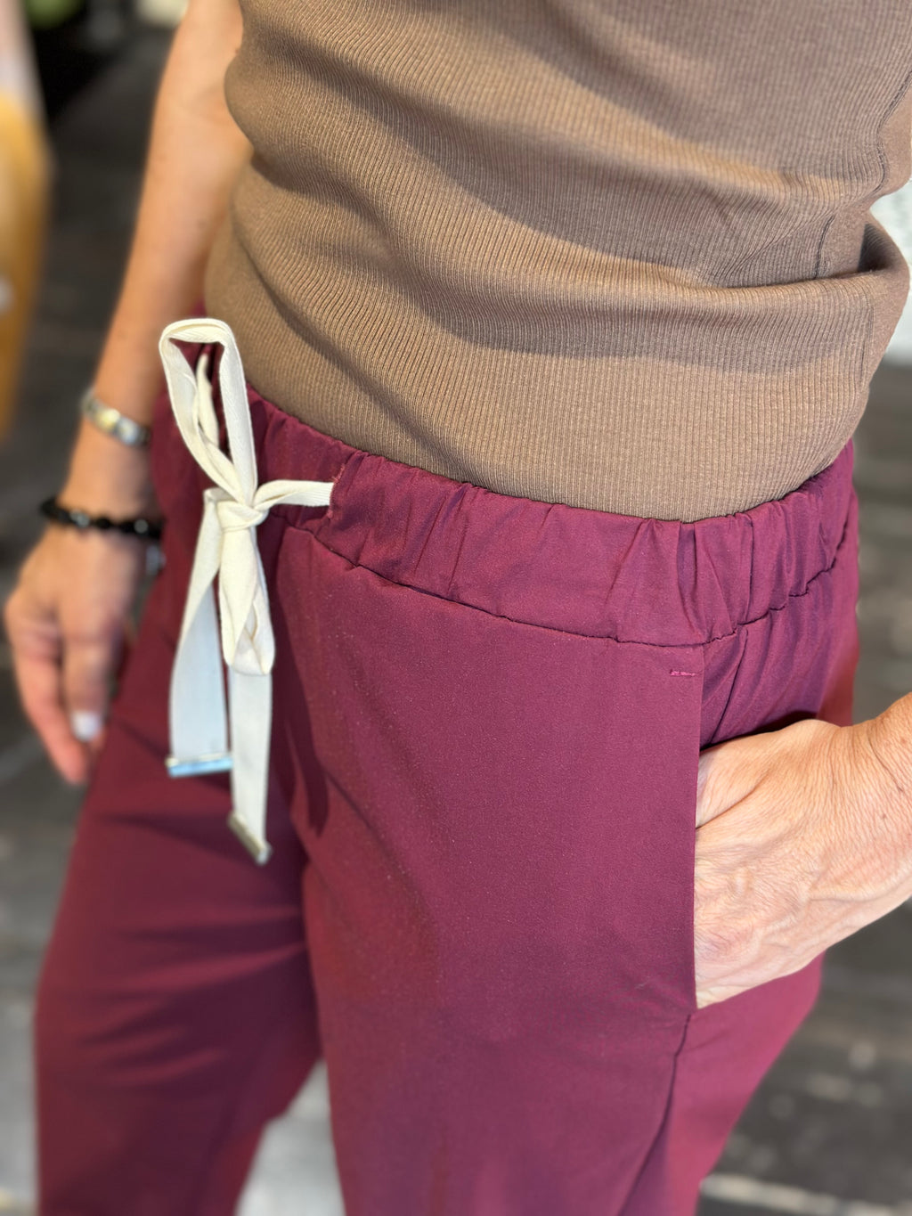 Pantalone Boy Bordeaux _ Vicolo