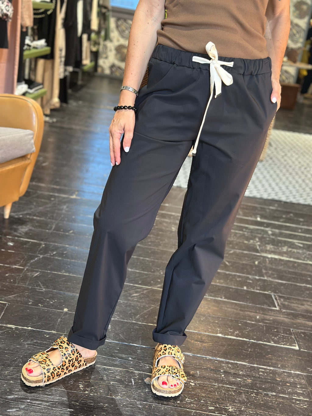 Pantalone Boy Nero _ Vicolo