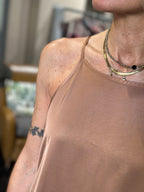 Abito Viscosa Bronzo _ Vicolo