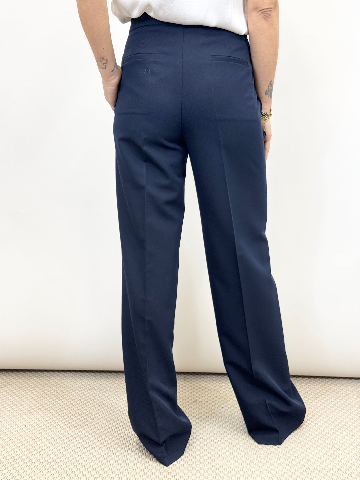 Pantalone palazzo Blu Vicolo