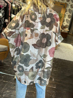 Camicia Fiori Verde _ Myastreet