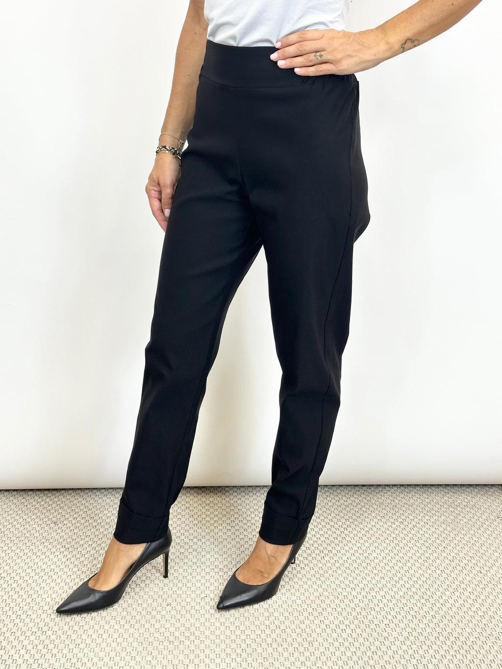 Pantalone Bengalina Nero _ Karma