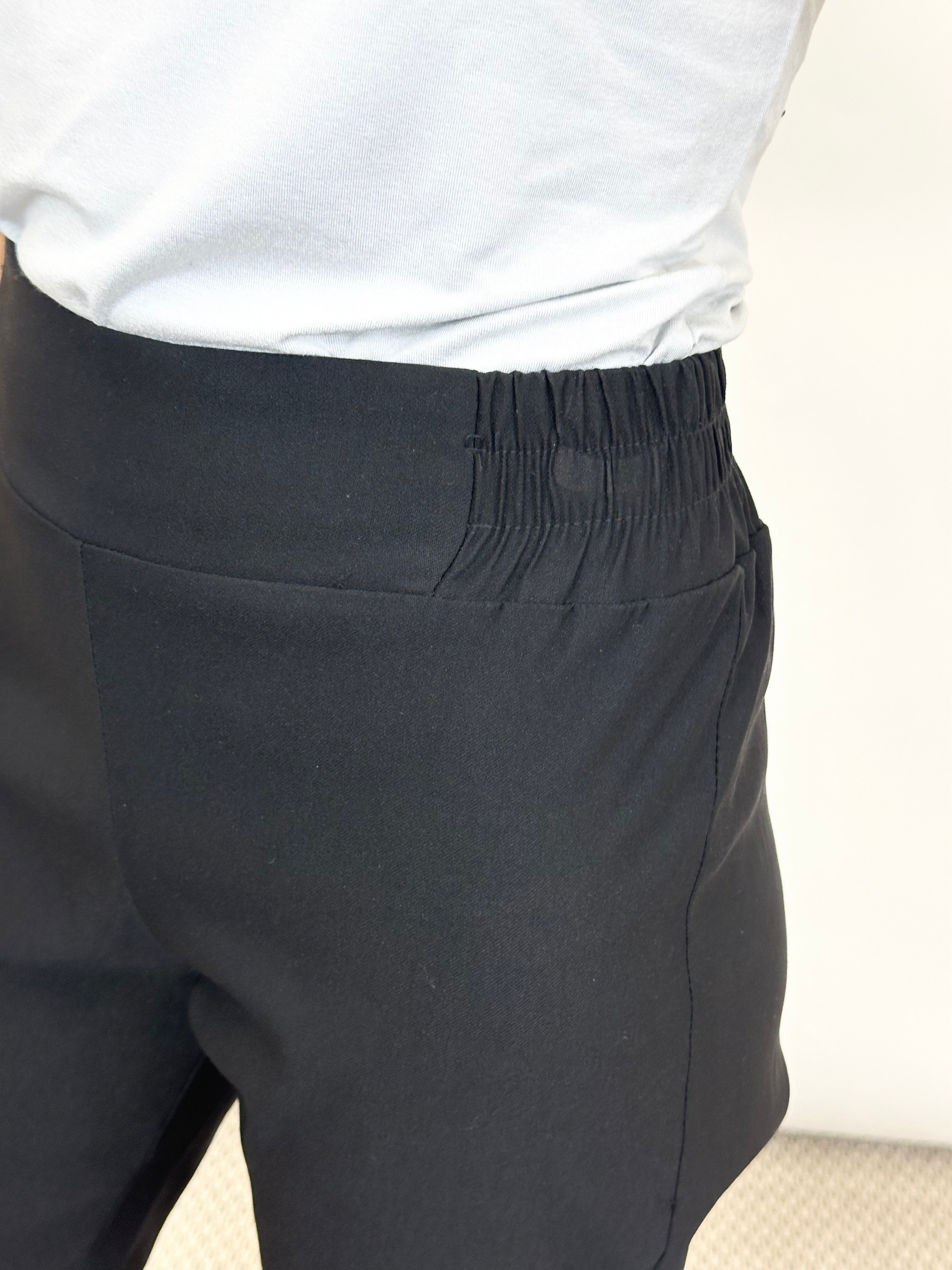Pantalone Bengalina Nero _ Karma