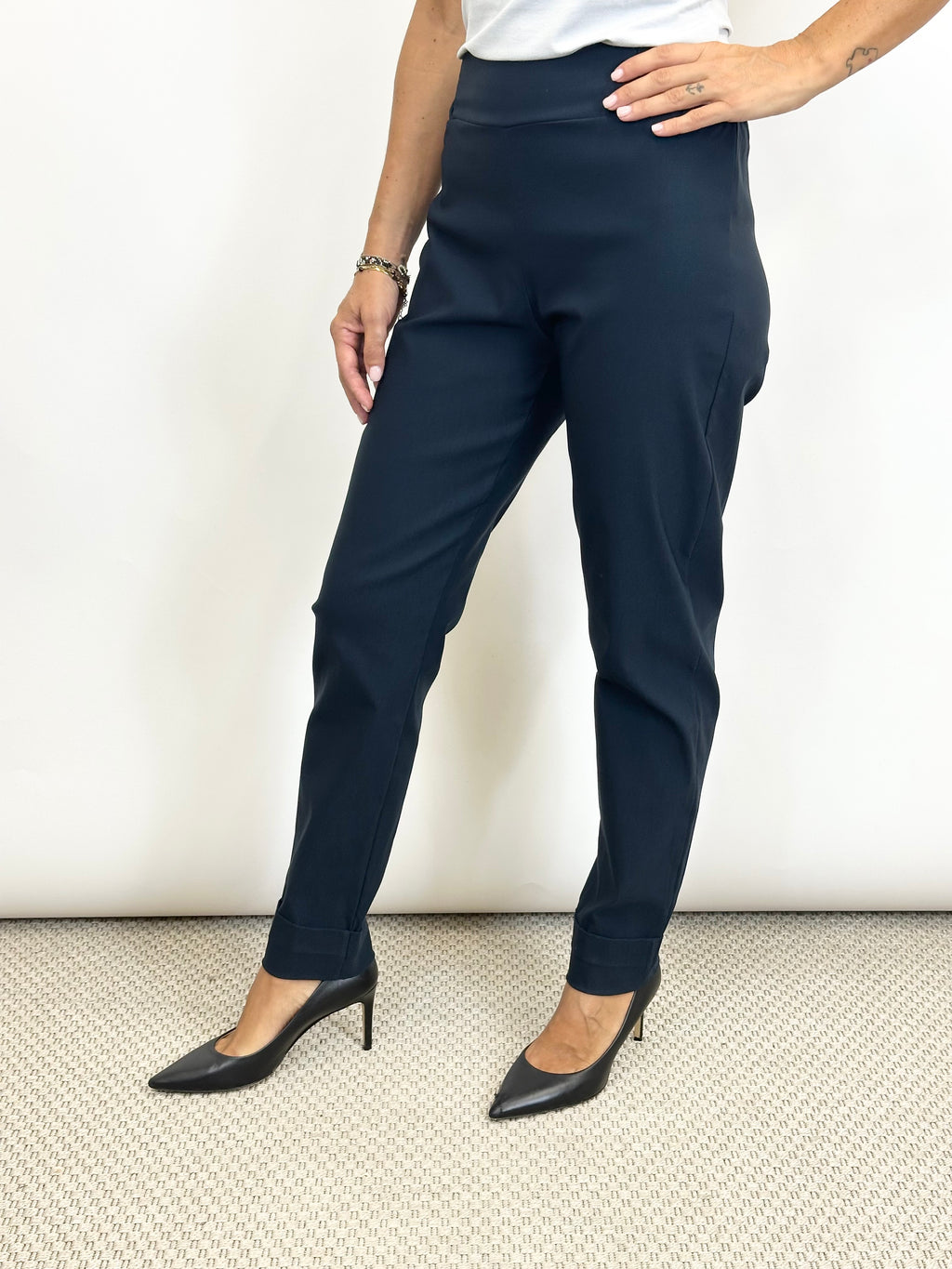 Pantalone Bengalina Blu _ Karma