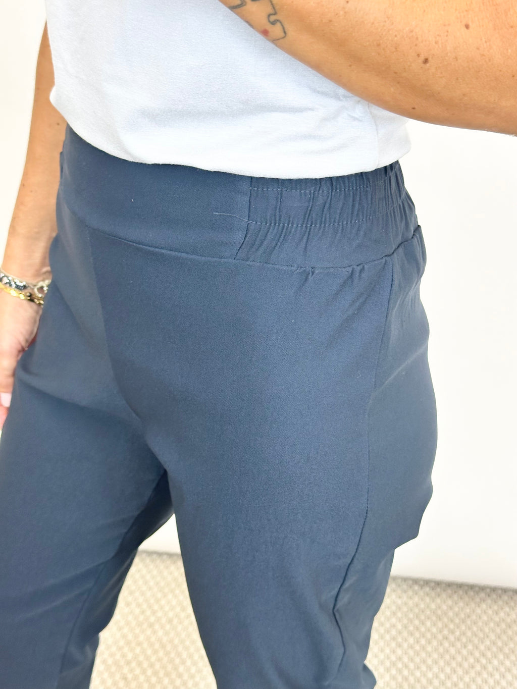 Pantalone Bengalina Blu _ Karma