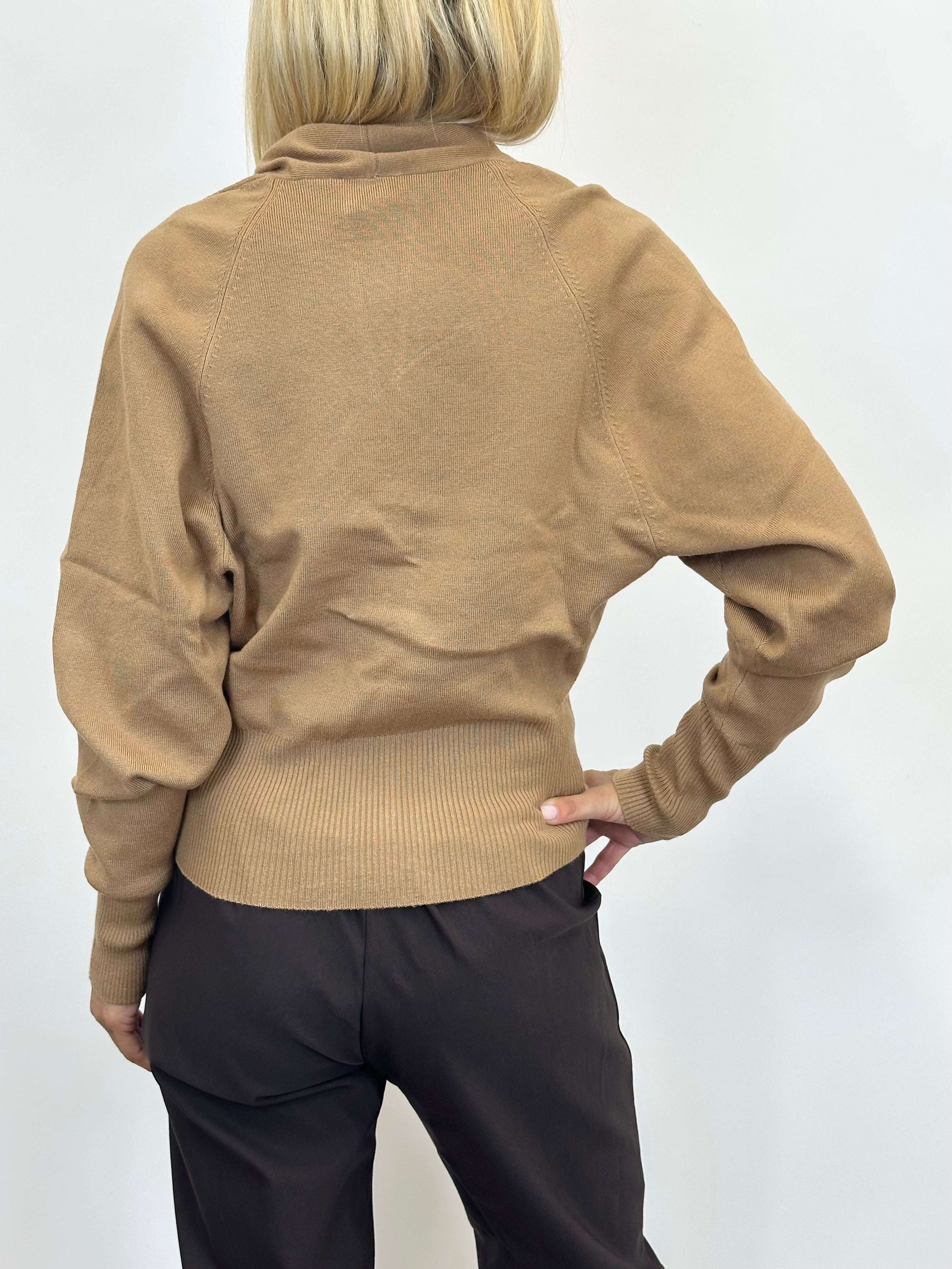 Cardigan scollo a V_ Ottod'Ame