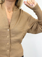 Cardigan scollo a V_ Ottod'Ame