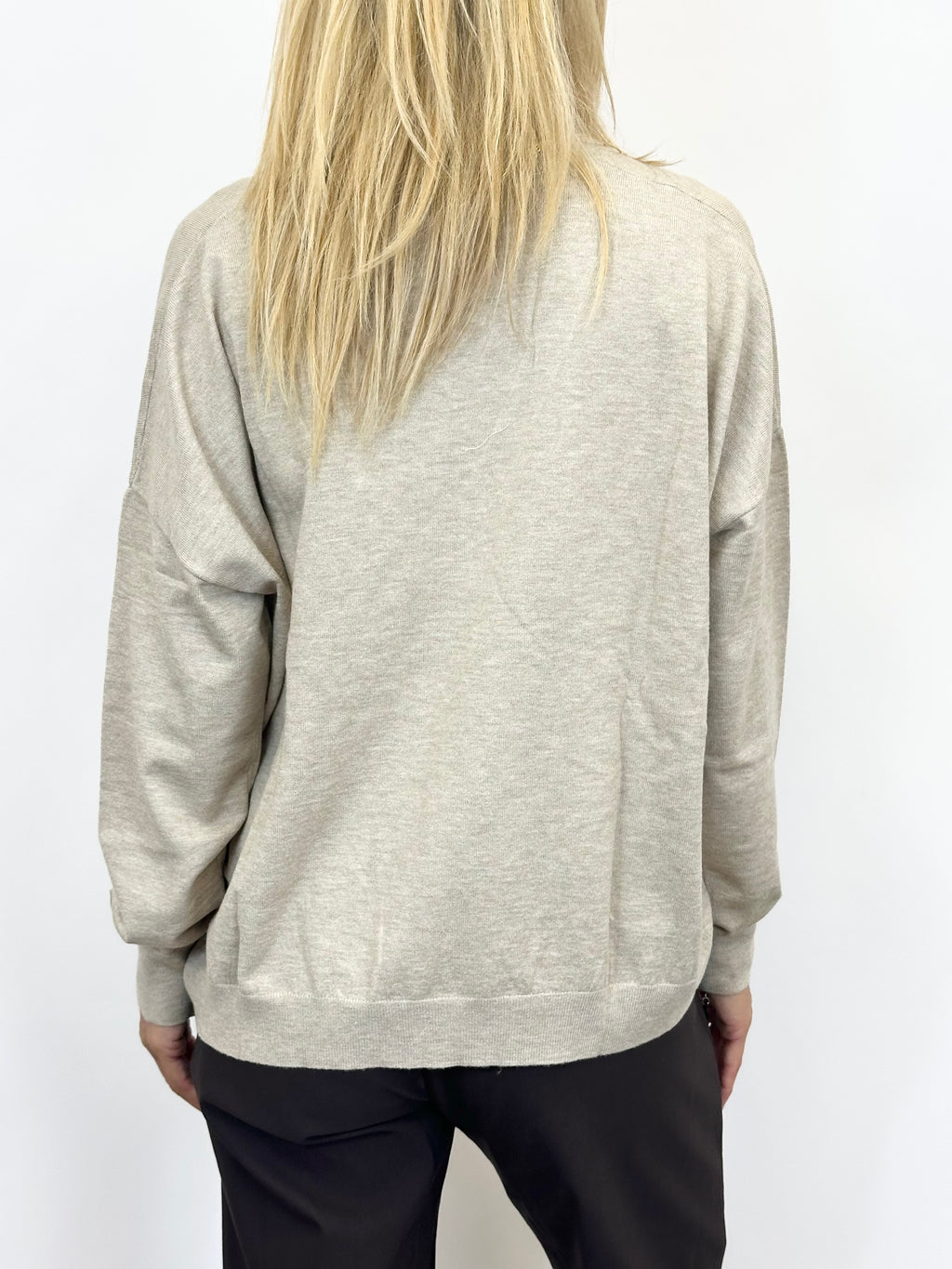 Maglia Scollo a V Corda _ Ottod'Ame