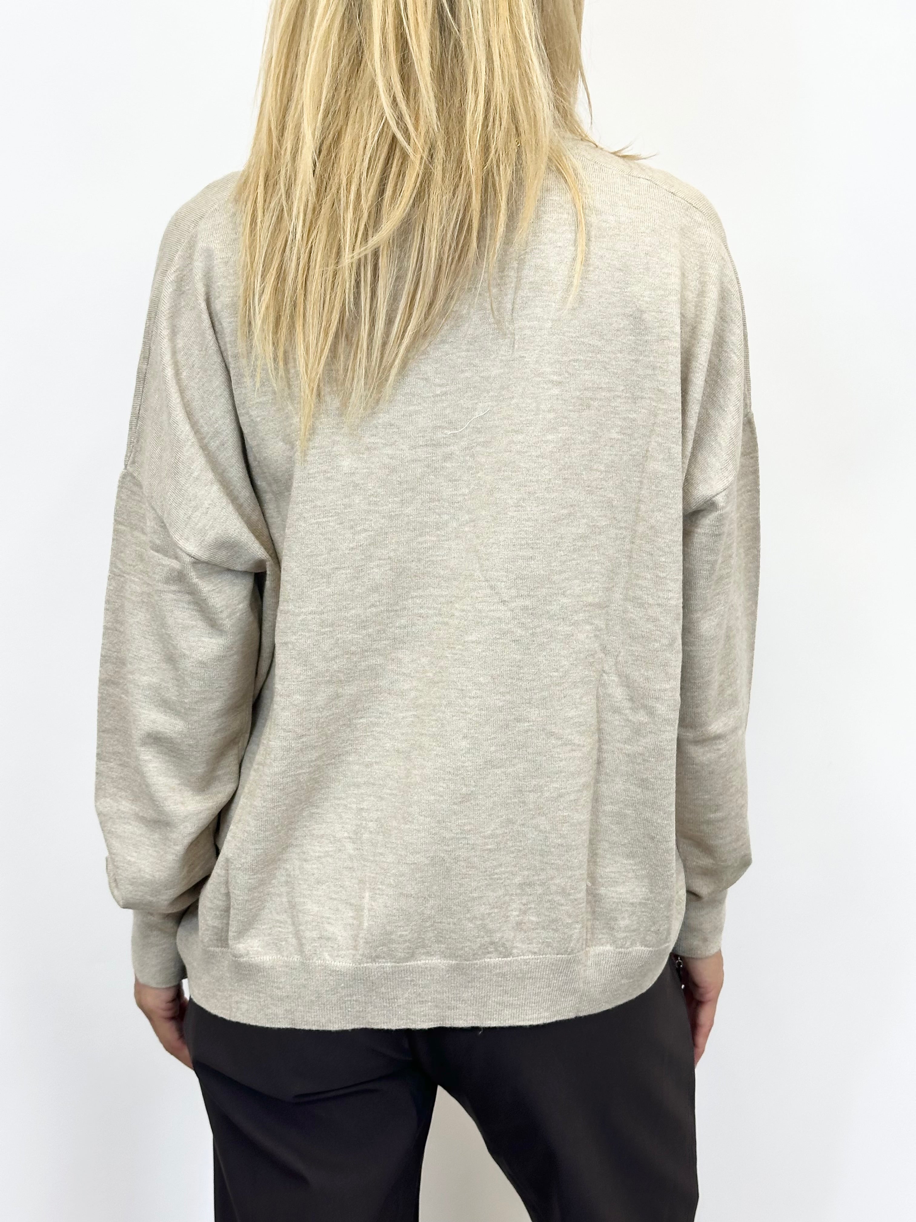 Maglia Scollo a V Corda _ Ottod'Ame