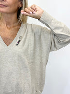 Maglia Scollo a V Corda _ Ottod'Ame