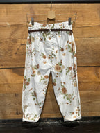 Pantaloni Fiori Cuoio _ Mi.LE. for soku