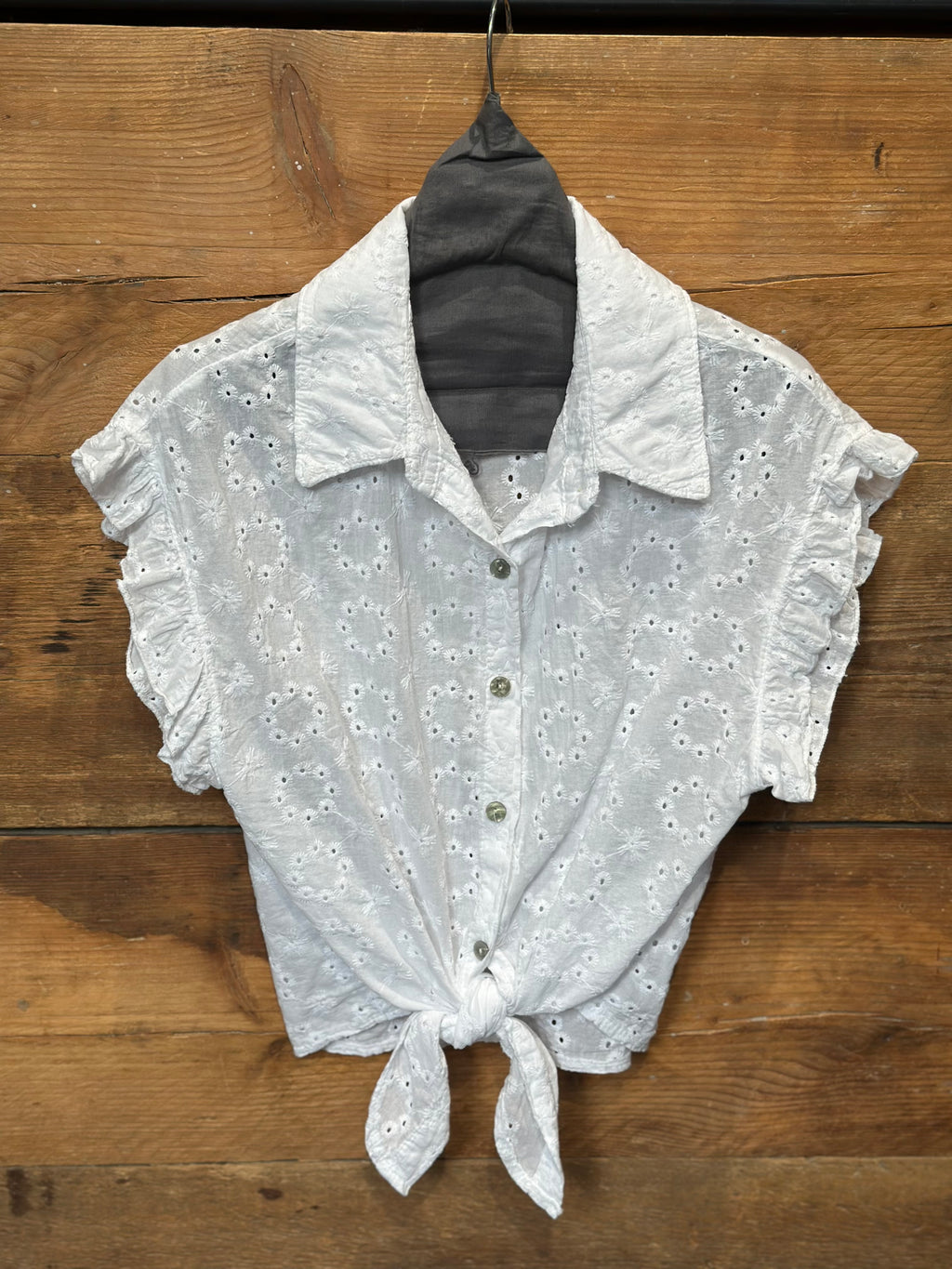 Camicia Romantica Bianca _ MI.LE.for soku