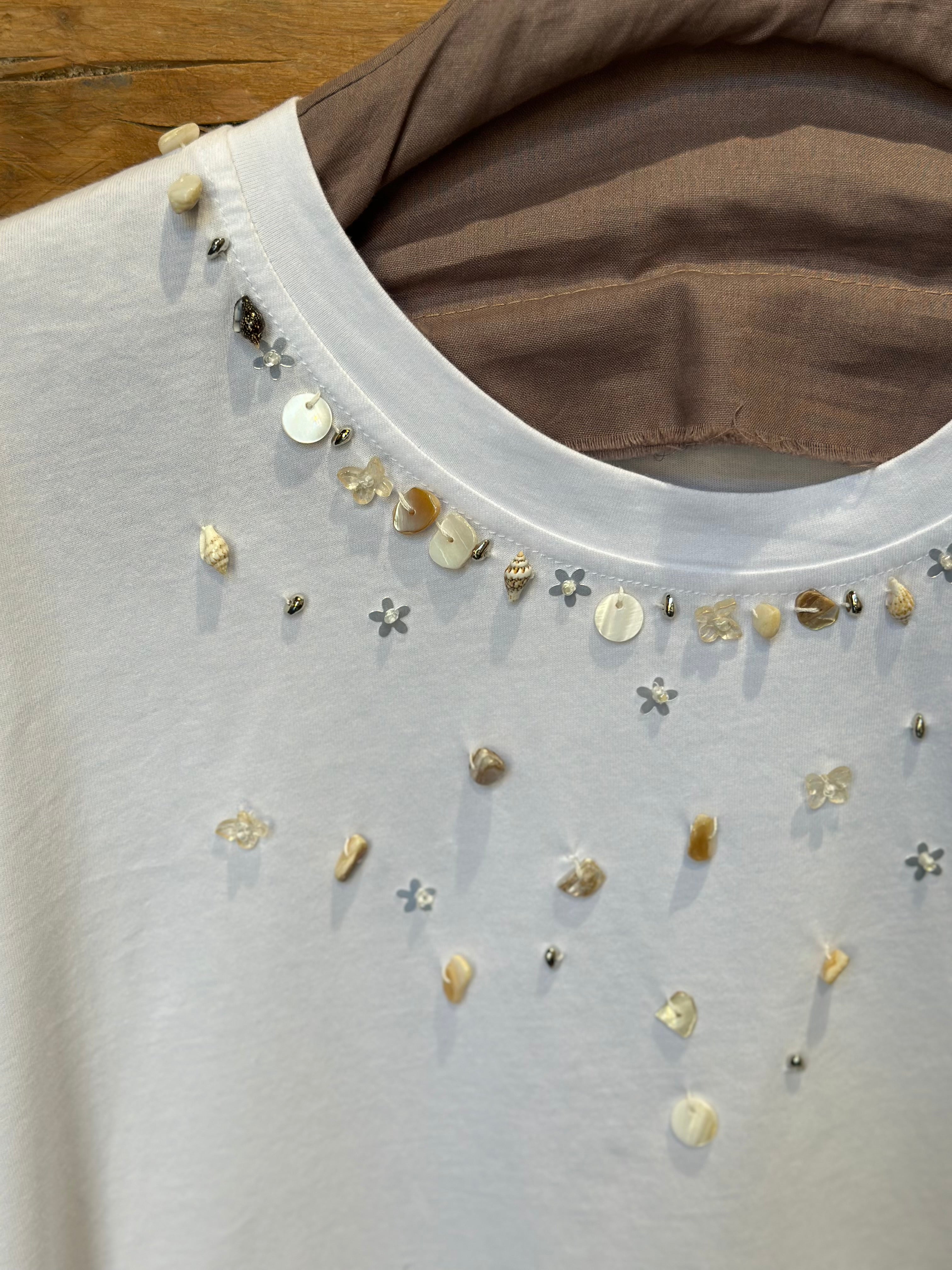 T-Shirt Over Bianca _ MI.LE. for soku