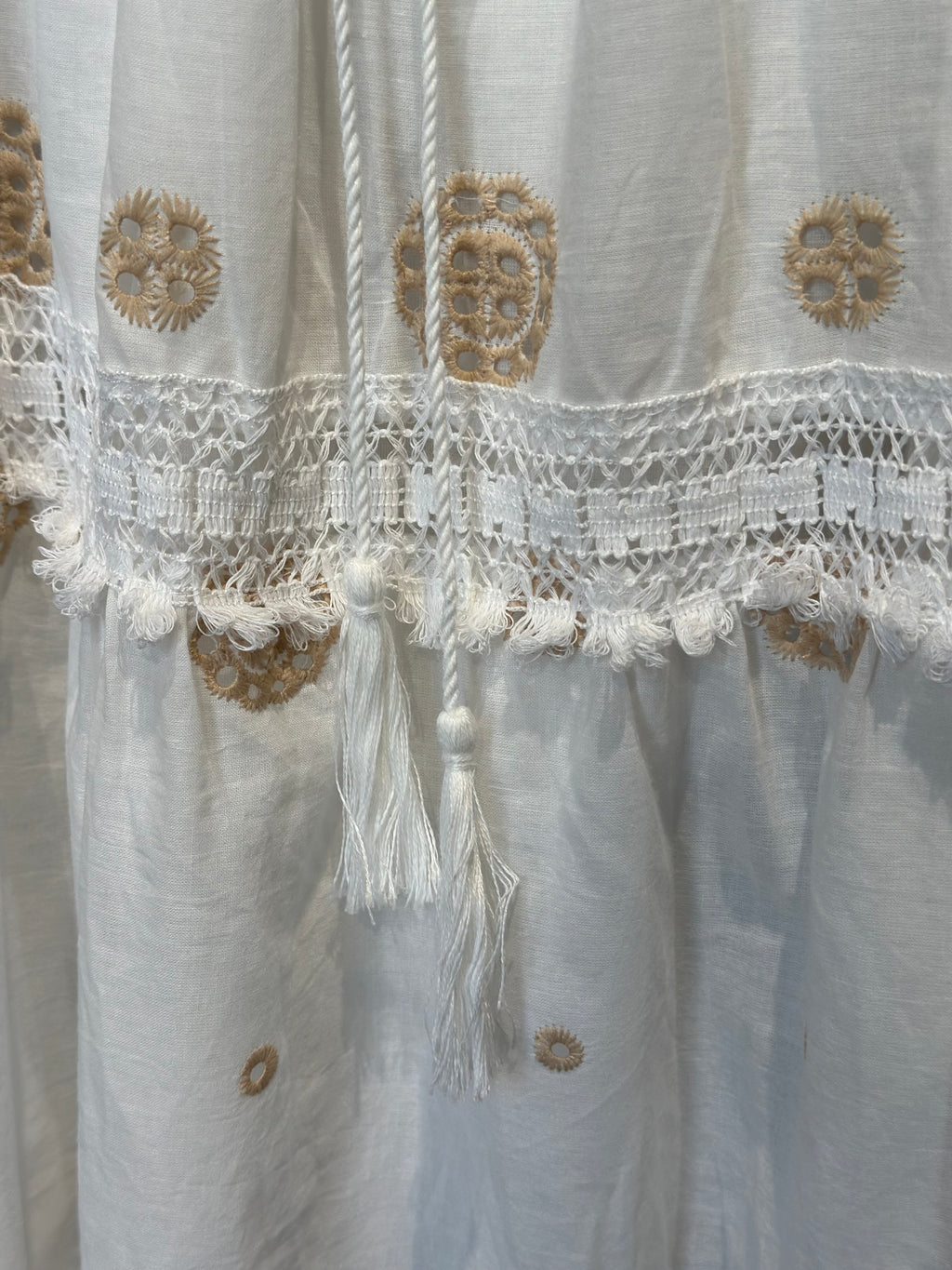 Gonna Ricamo Beige _ Mi.LE. for soku