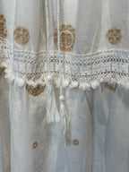 Gonna Ricamo Beige _ Mi.LE. for soku