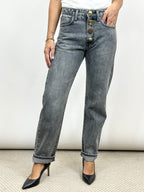 Jeans Zoe Bottoni Gioiello _ Vicolo
