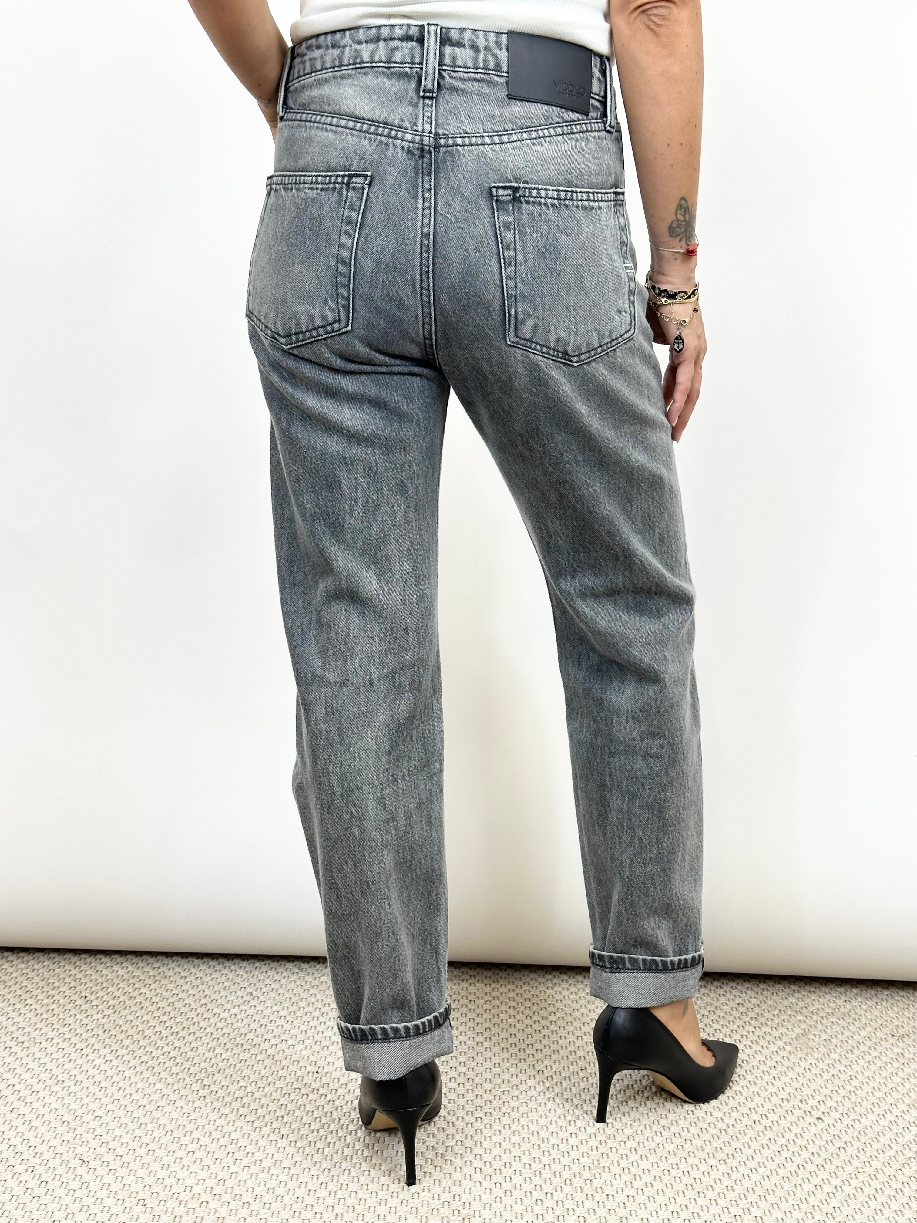 Jeans Zoe Bottoni Gioiello _ Vicolo