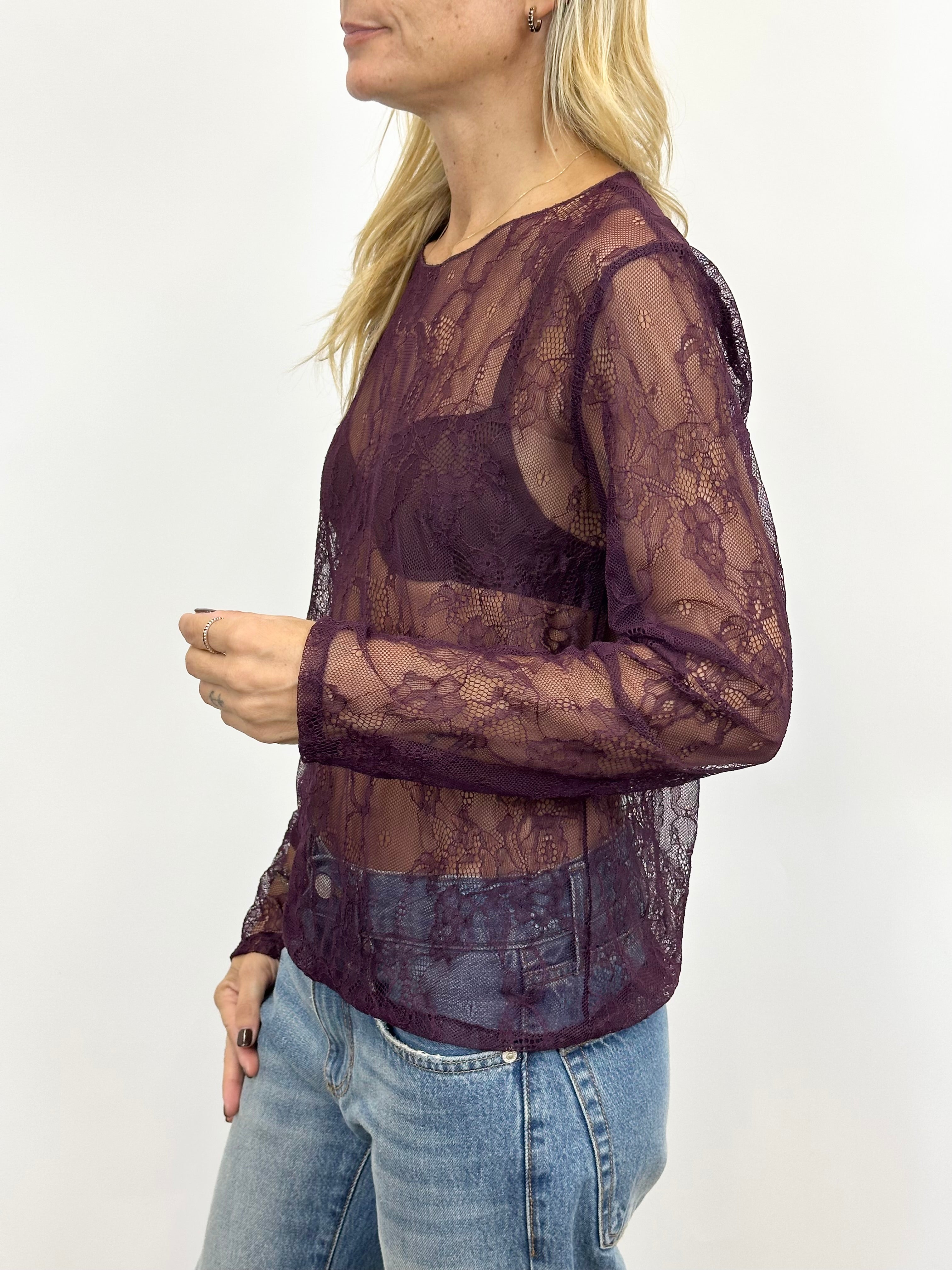 Maglia Pizzo Bordeaux _ MI.LE. for soku
