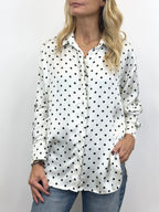 Camicia Pois Panna _ Mi.LE.for soku