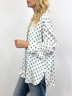 Camicia Pois Panna _ Mi.LE.for soku