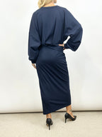 Abito Nodo Blu _ MI.LE.for soku