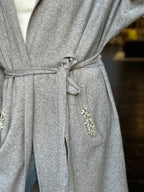 Cardigan "Essenziale" Grigio _ MI.LE. for soku