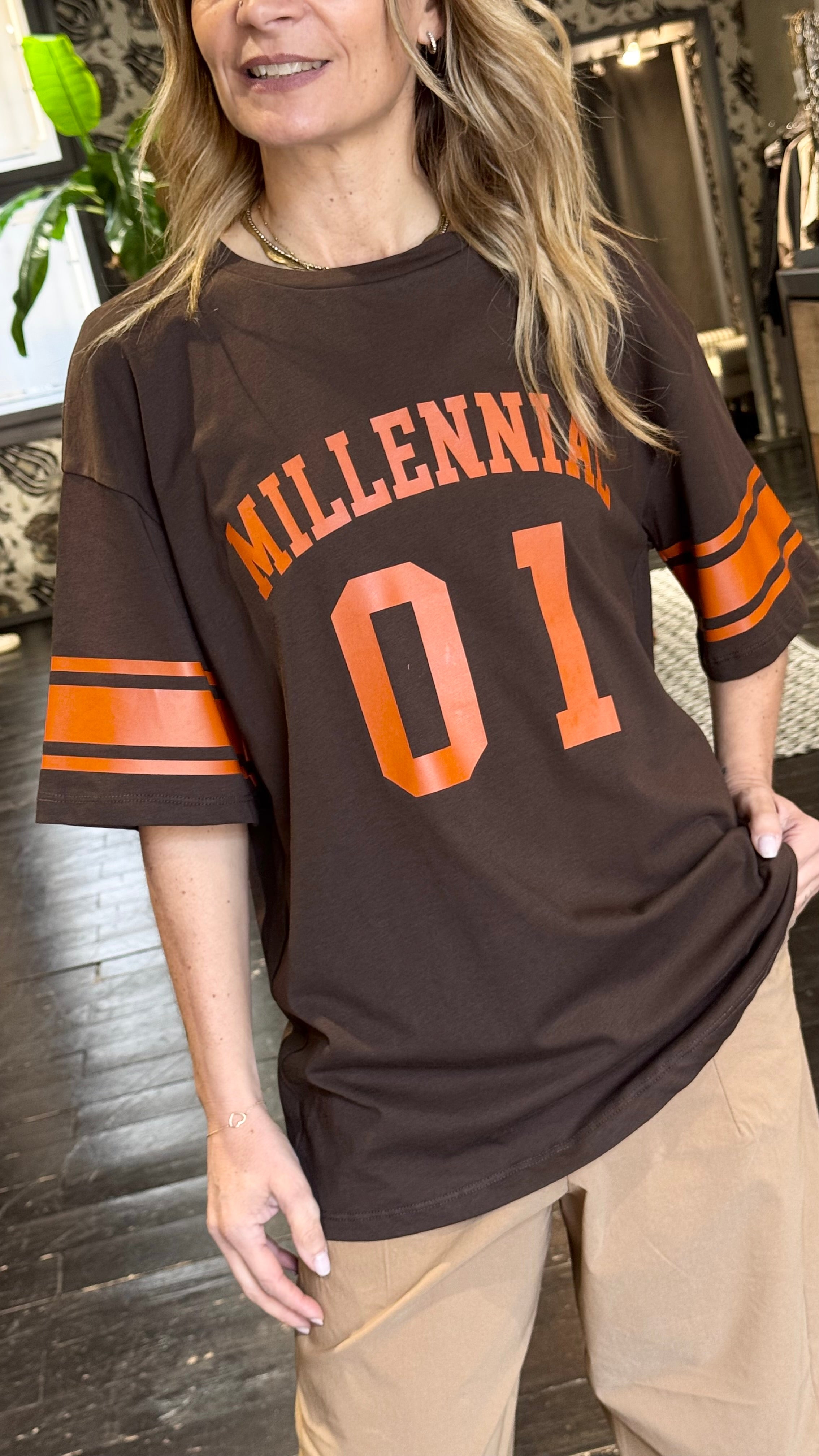 T-Shirt Scritta Moro _ Souvenir