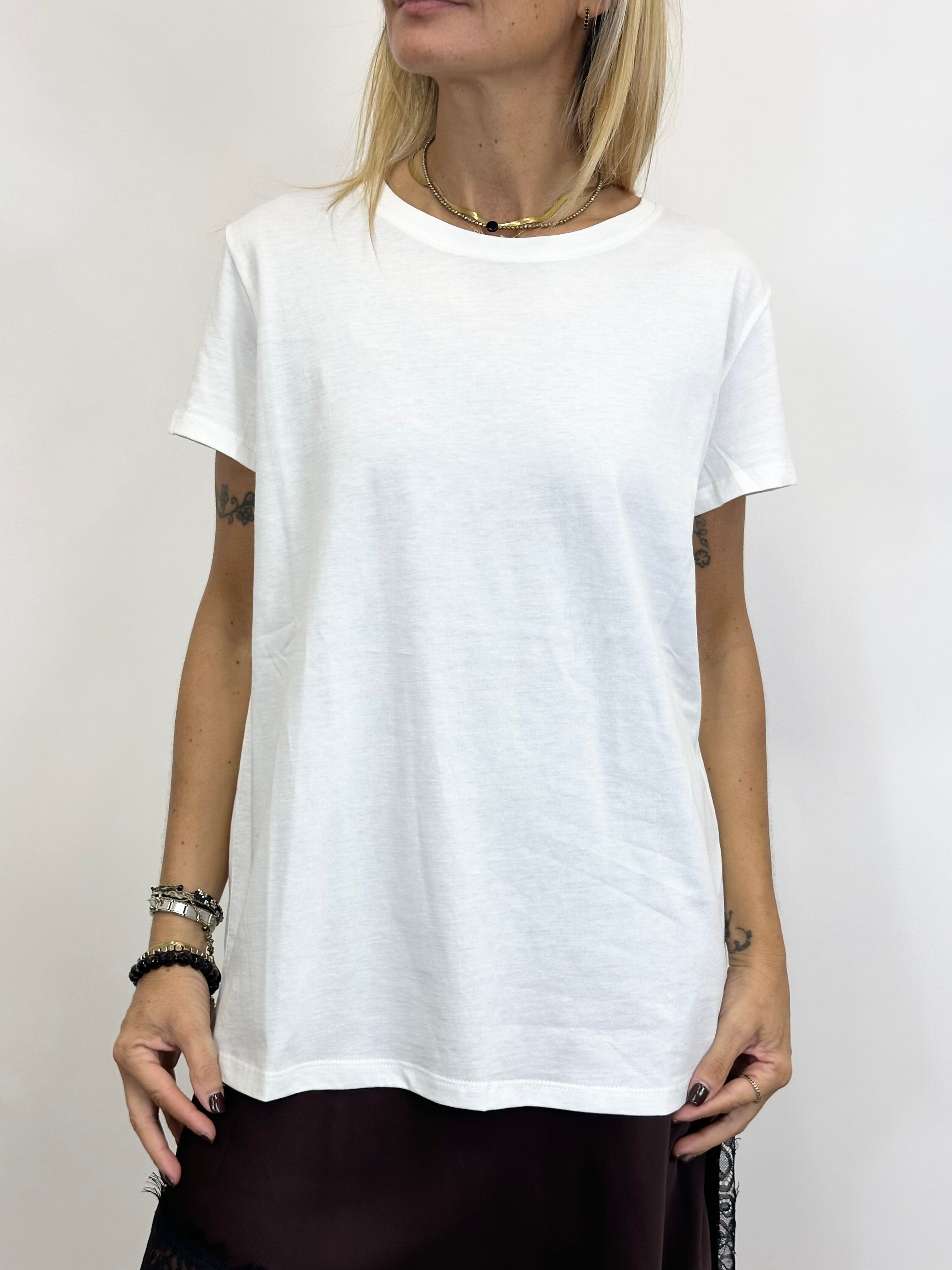 T- Shirt Over panna_ Vicolo