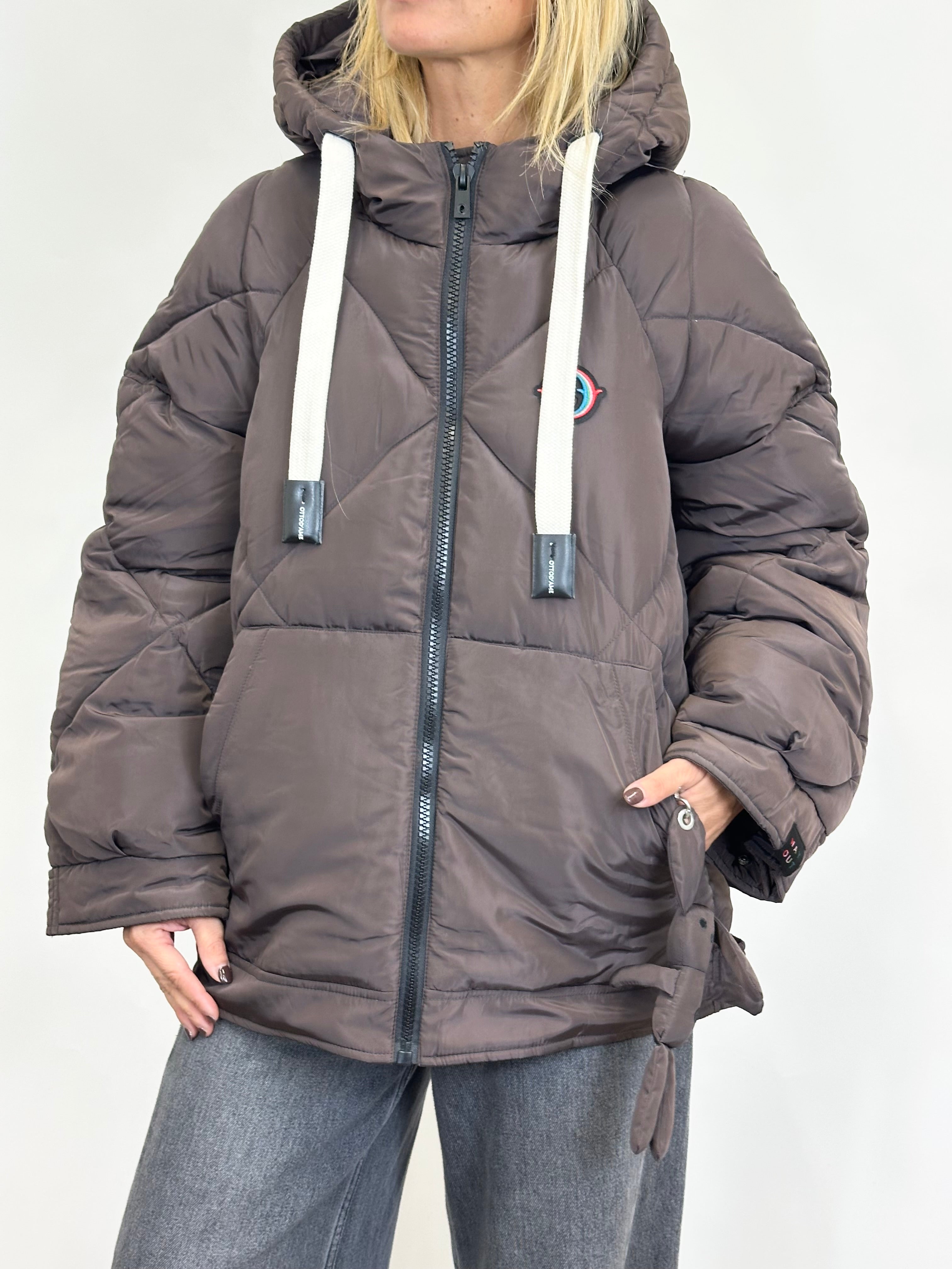 Piumino Brown _ Ottod'Ame