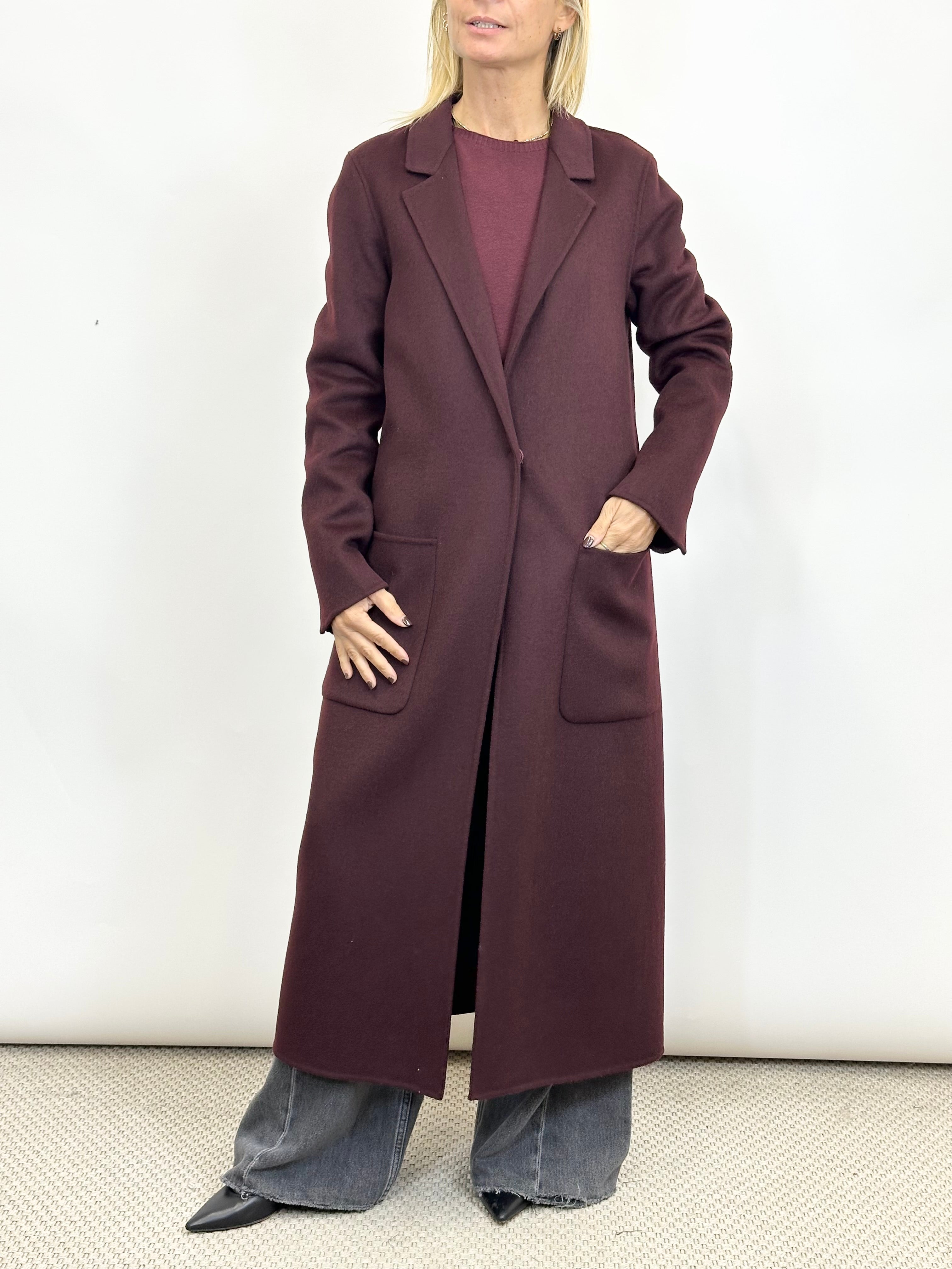 Cappotto Bordeaux _ Vicolo