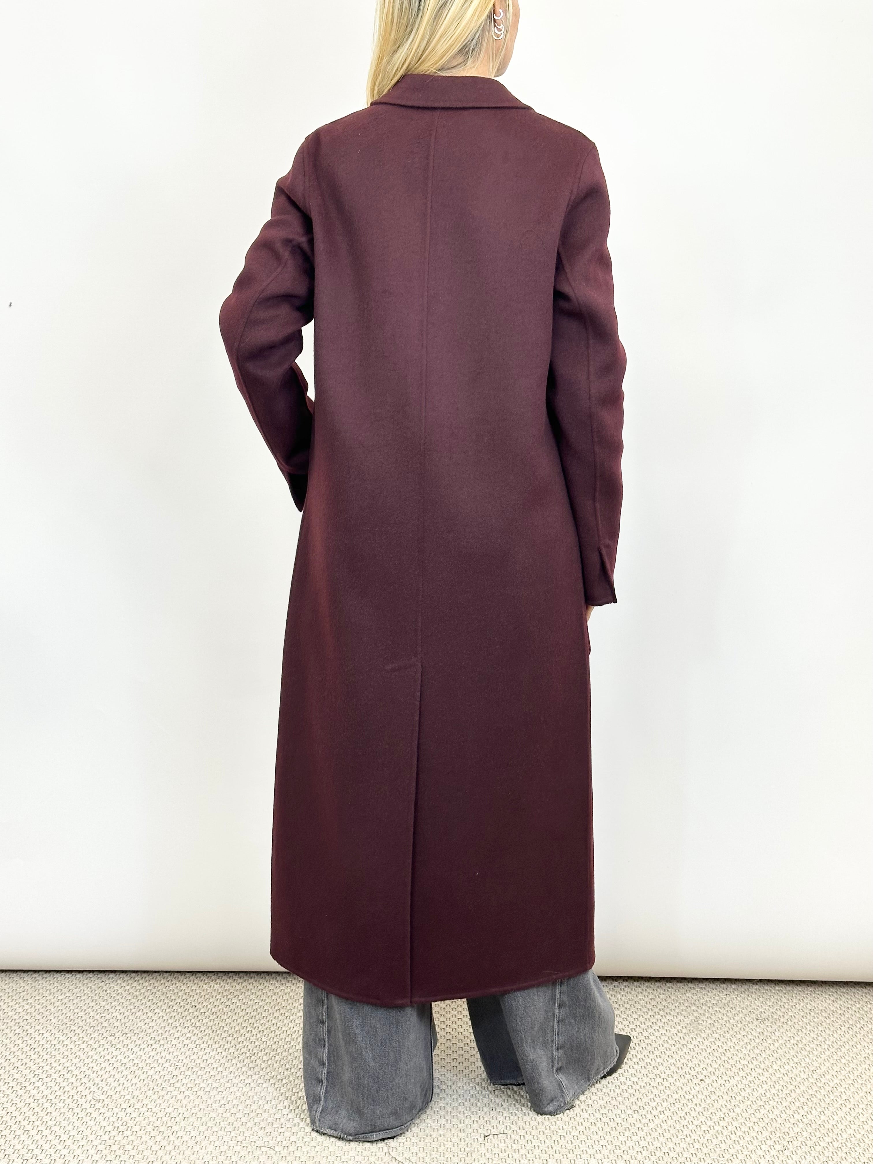 Cappotto Bordeaux _ Vicolo