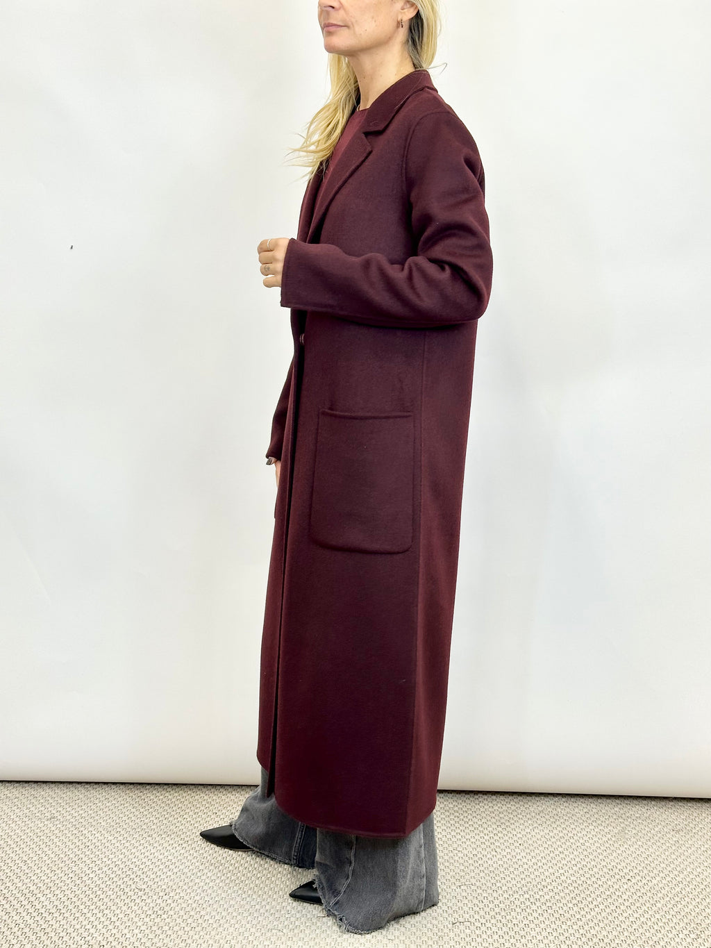 Cappotto Bordeaux _ Vicolo