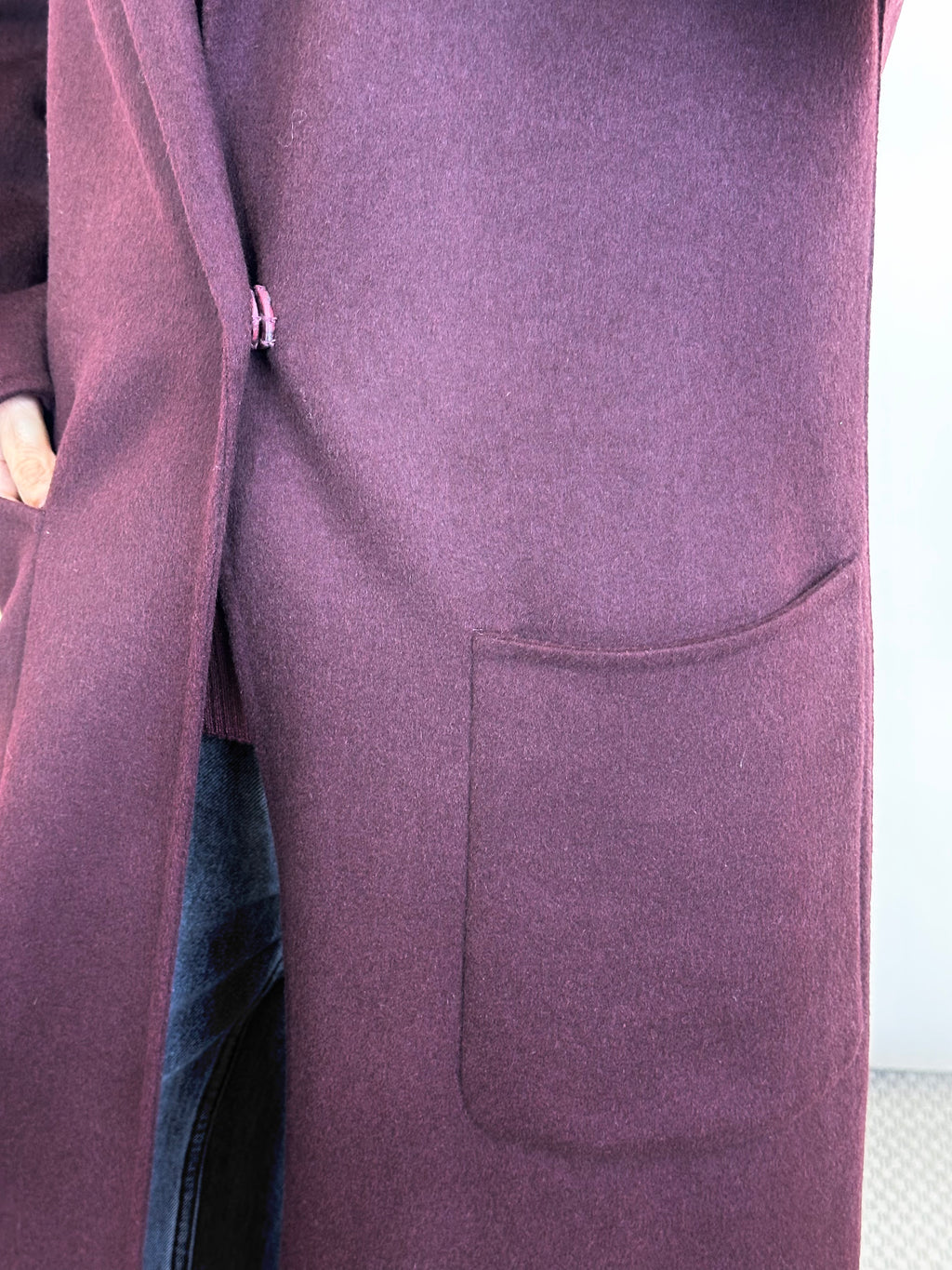 Cappotto Bordeaux _ Vicolo
