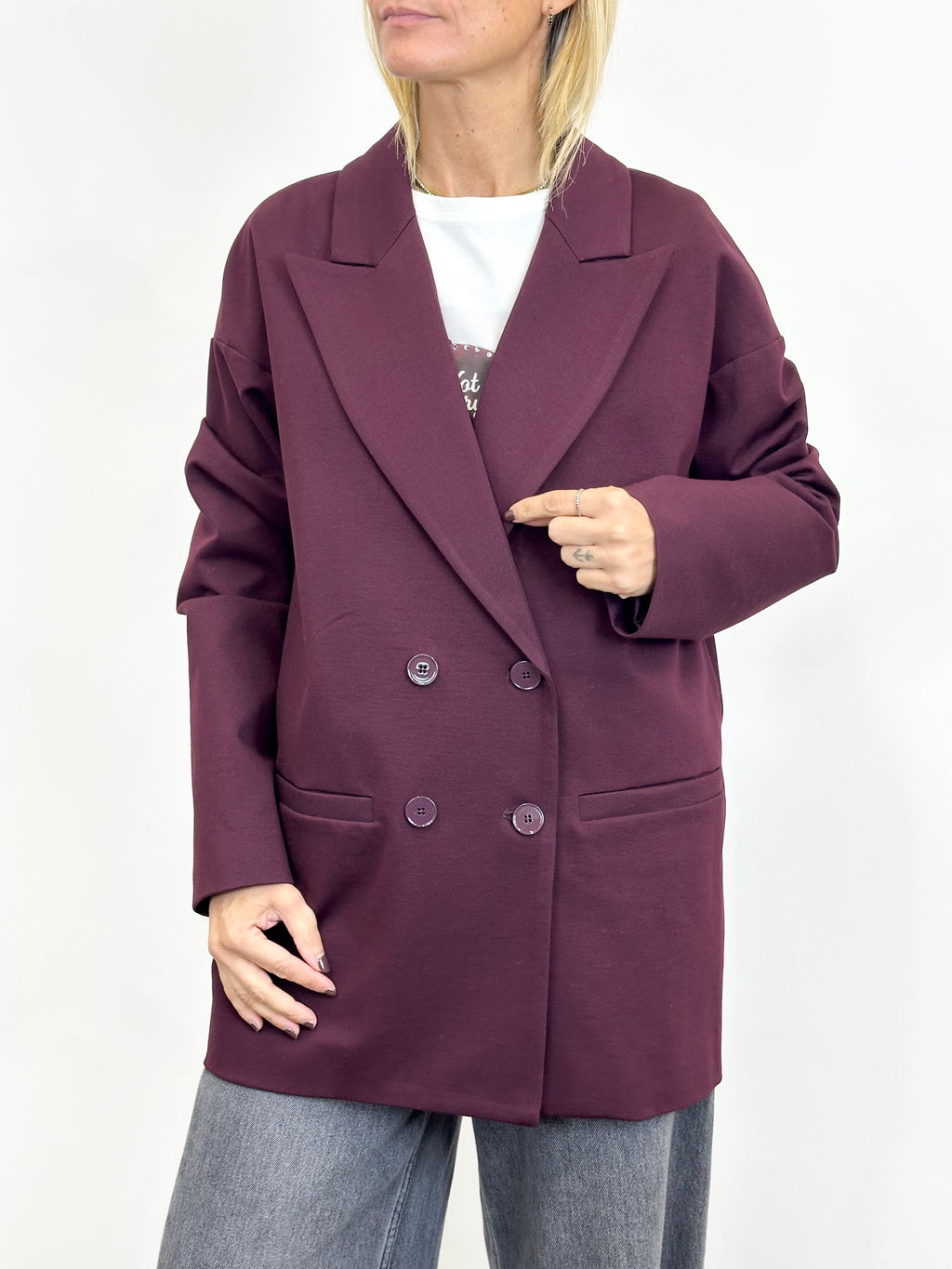 Giacca Bordeaux _ Vicolo