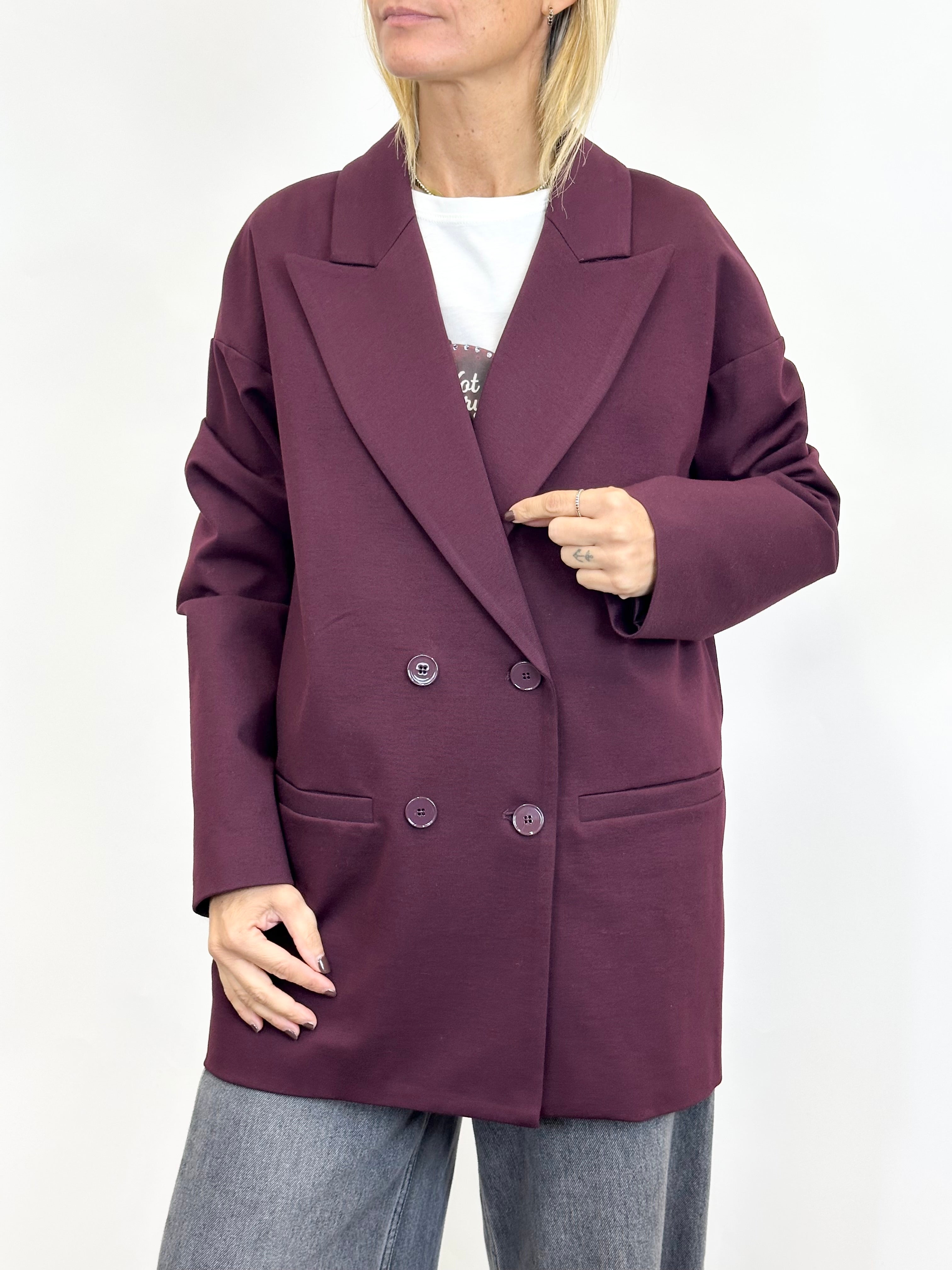 Giacca Bordeaux _ Vicolo