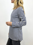 T-Shirt Rigata Blu/Panna _ Mi.LE.for soku