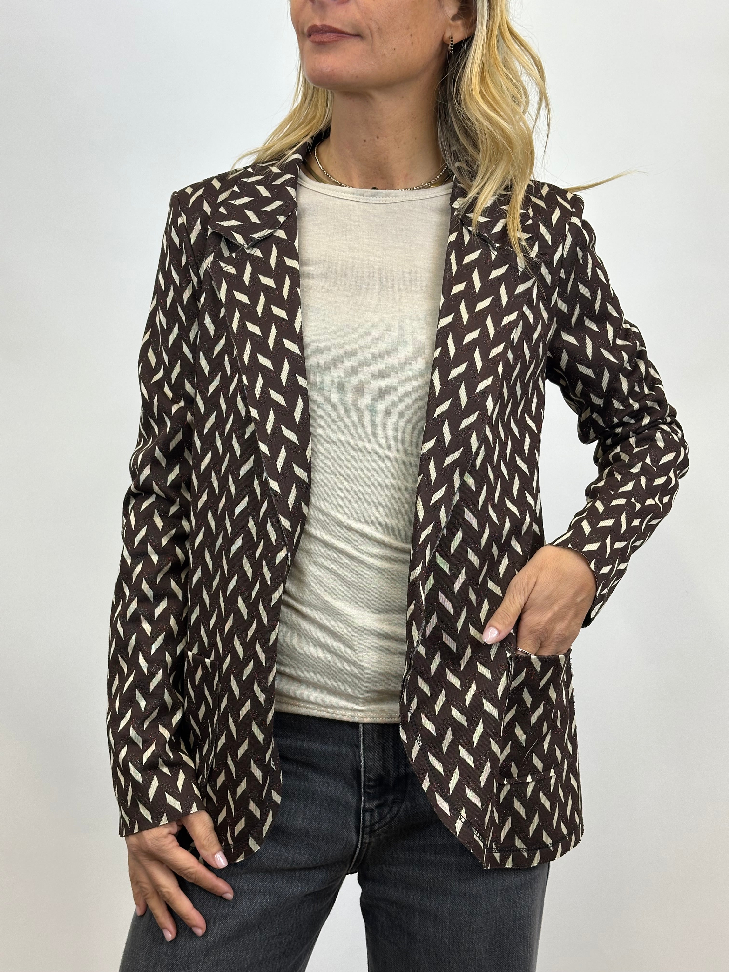 Giacca Fantasia Cioccolato _  Mi.Le.for soku